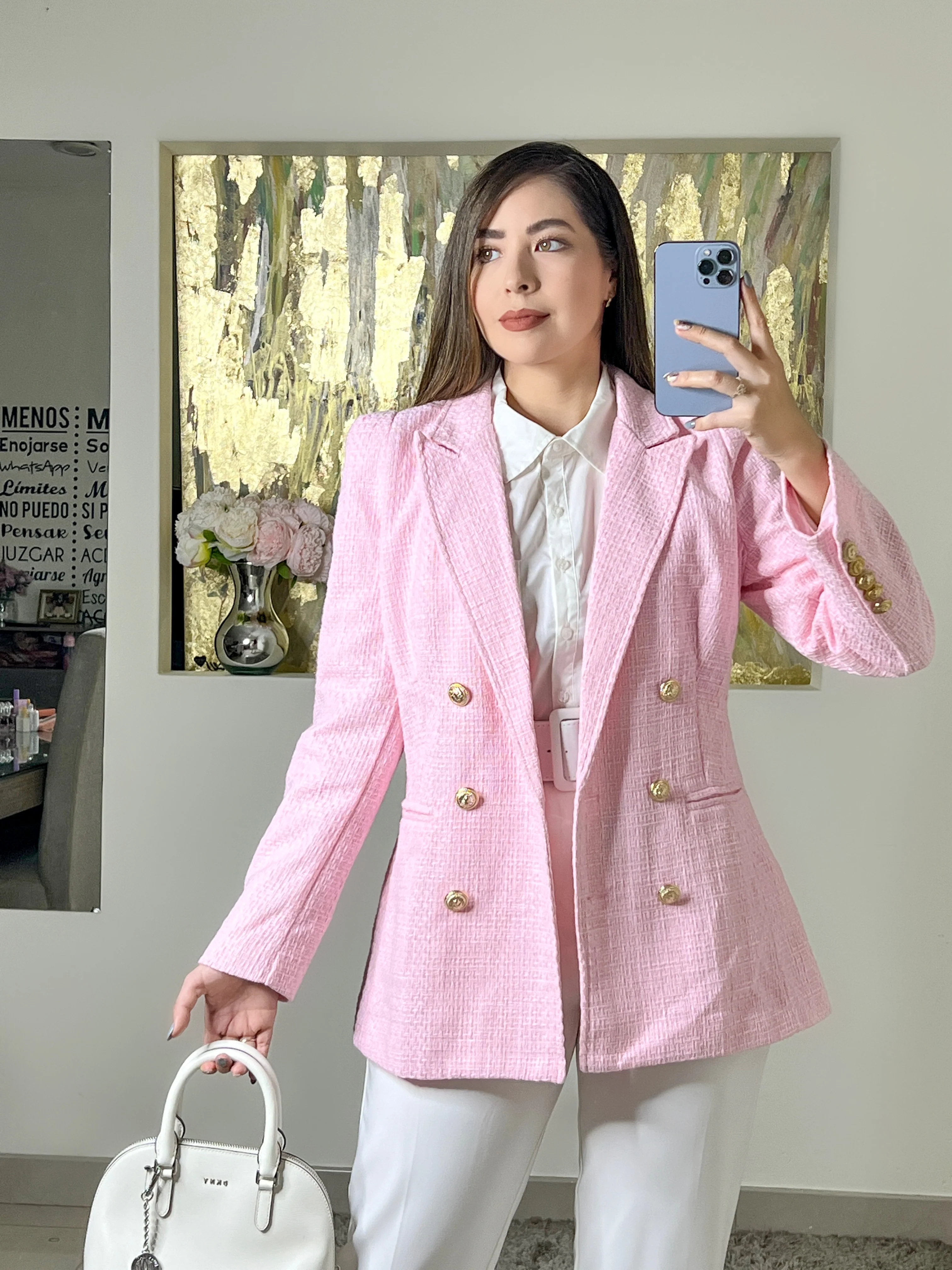 BLAZER ROSA CON BOTONES - Image 2