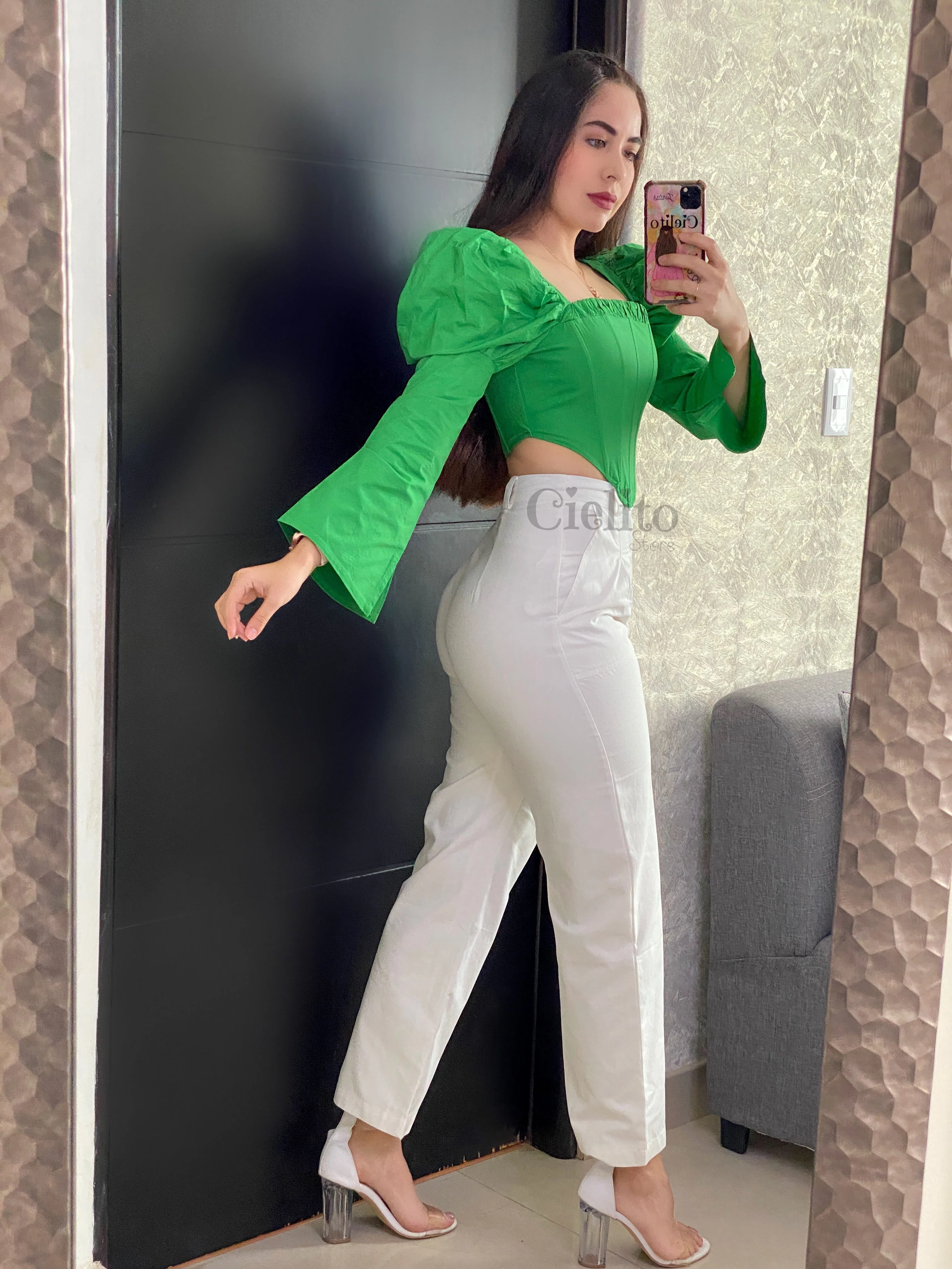 BLUSA CORSET VERDE - Image 4