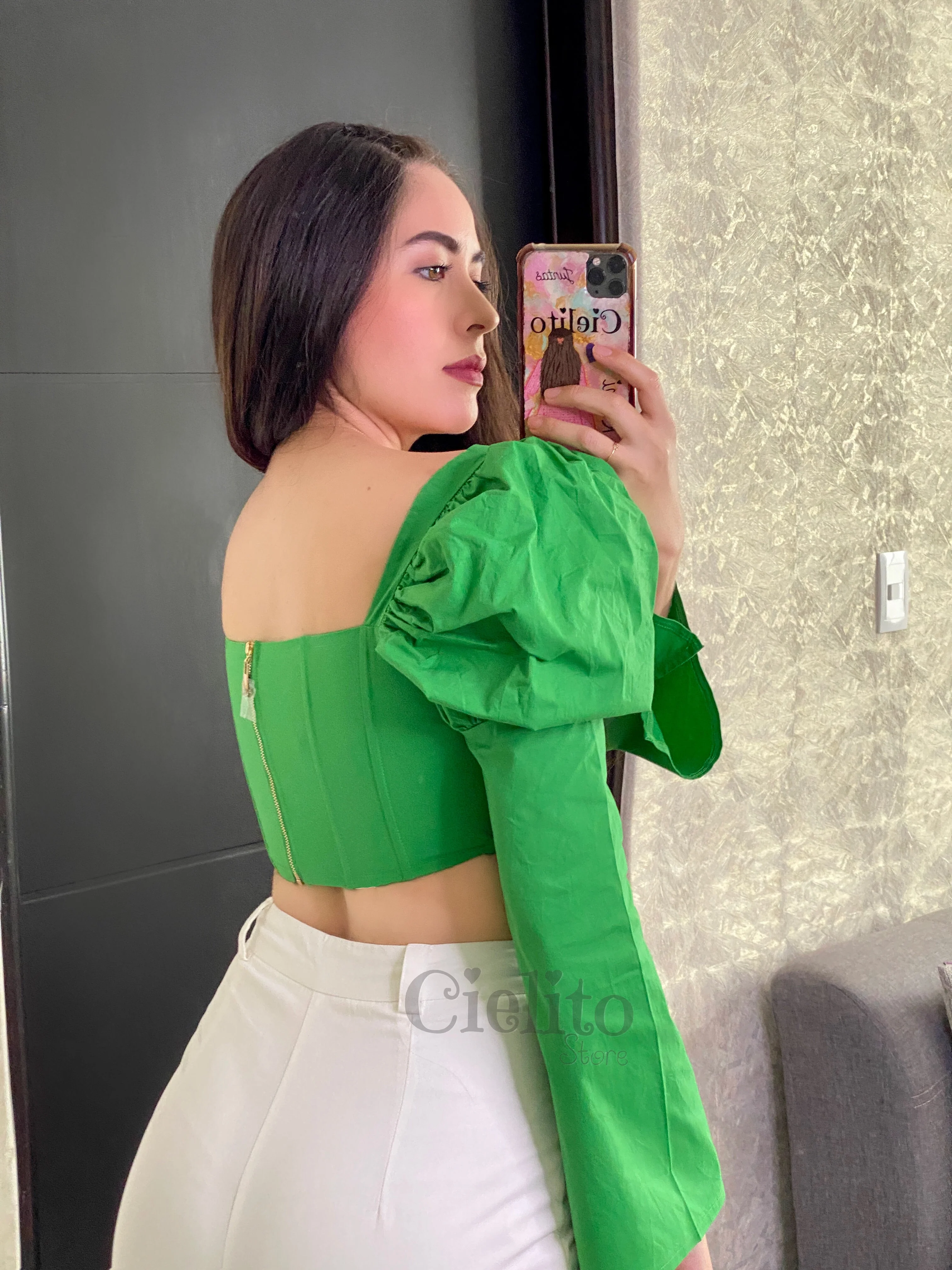 BLUSA CORSET VERDE - Image 5