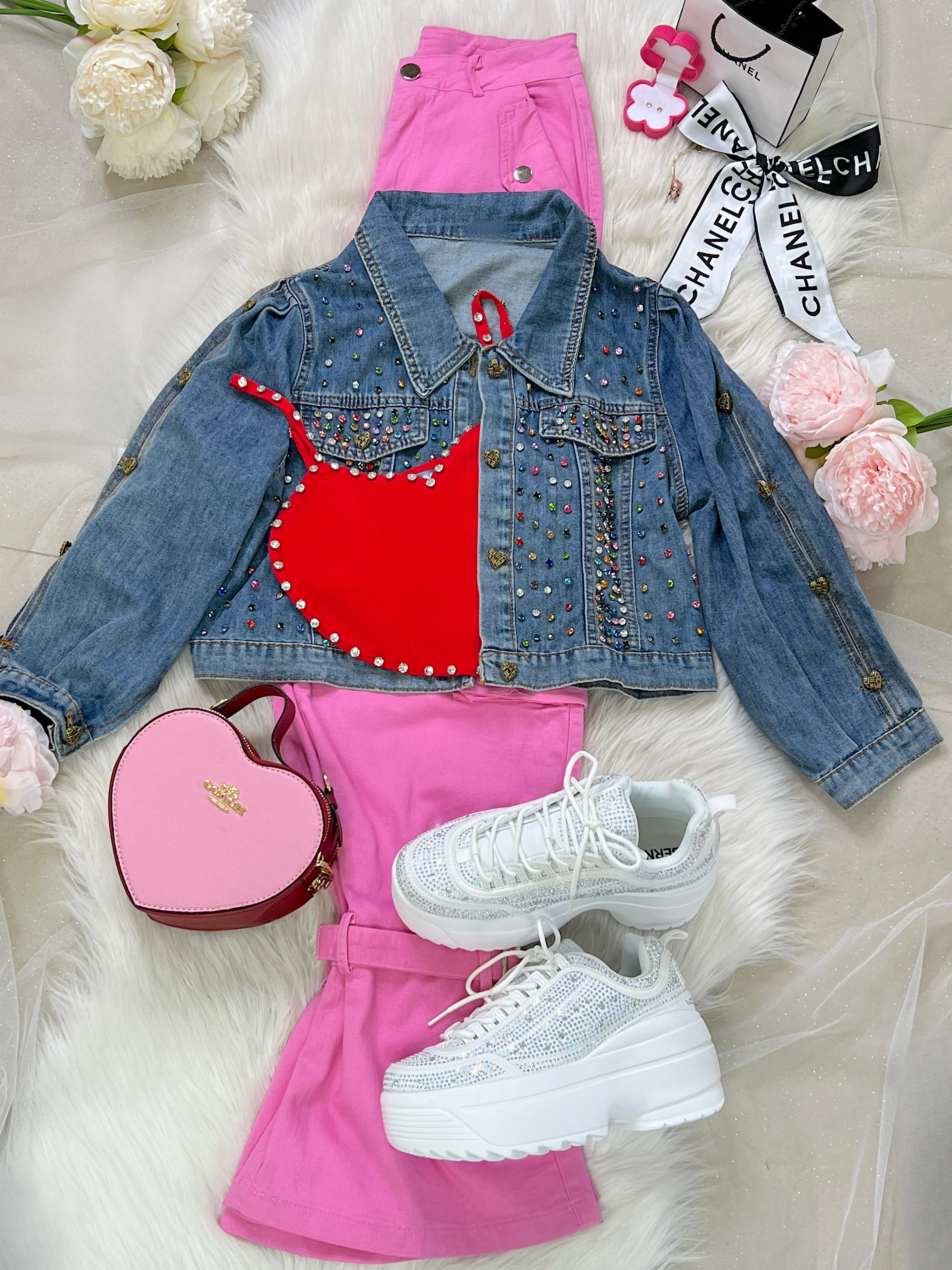 BLUSA DE CORAZÓN ROJA - Image 2