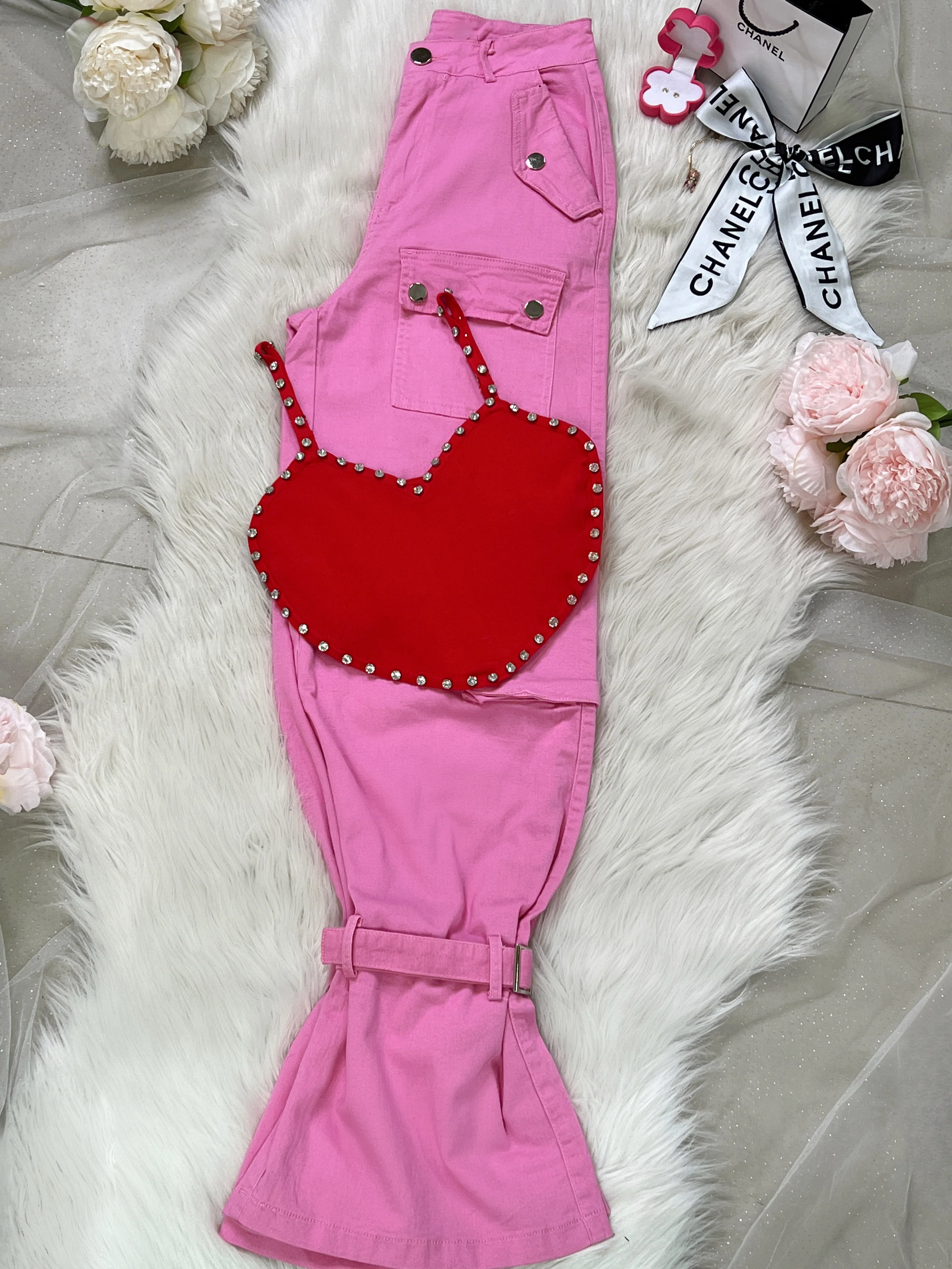 BLUSA DE CORAZÓN ROJA - Image 3
