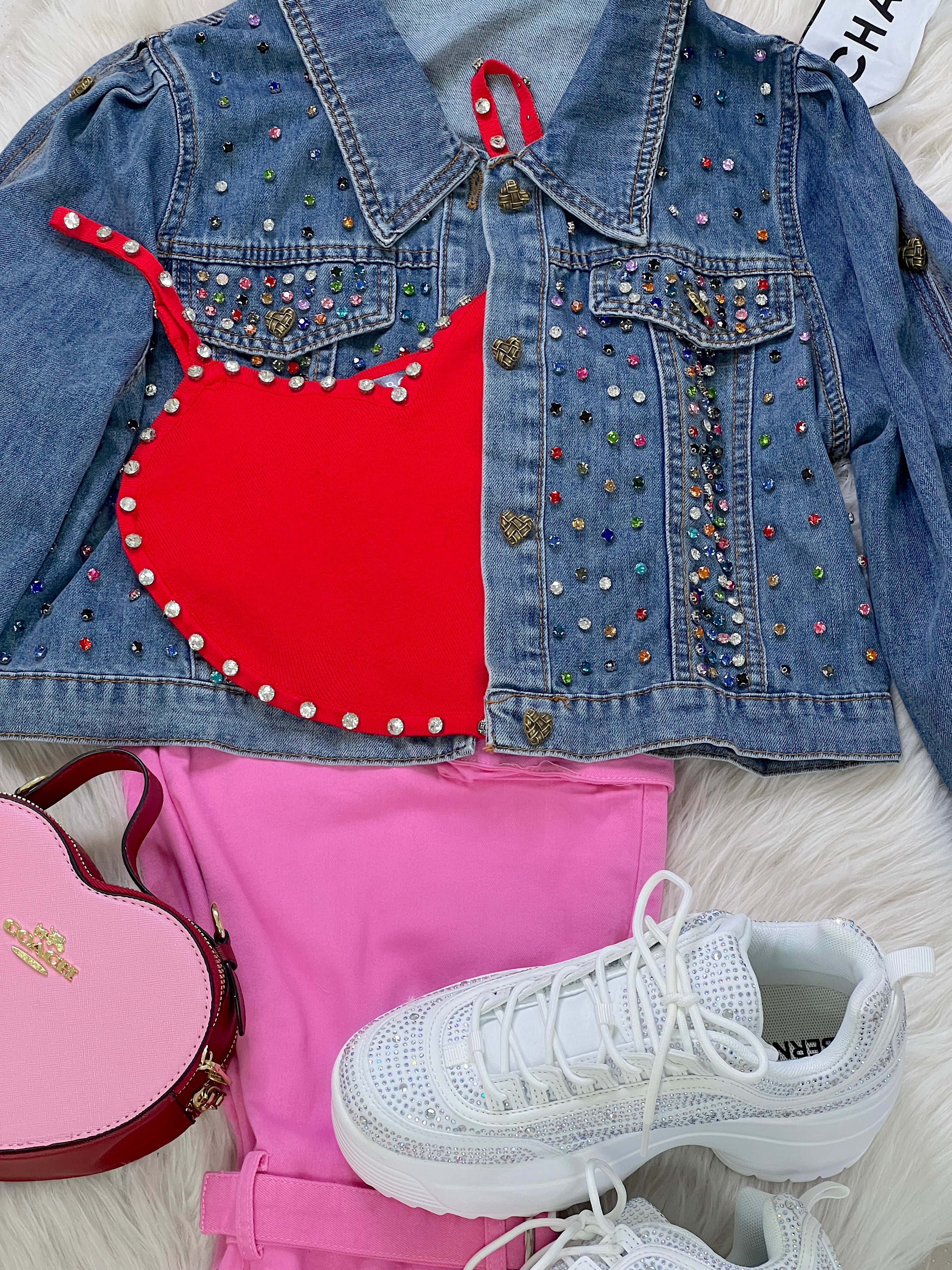 BLUSA DE CORAZÓN ROJA - Image 4