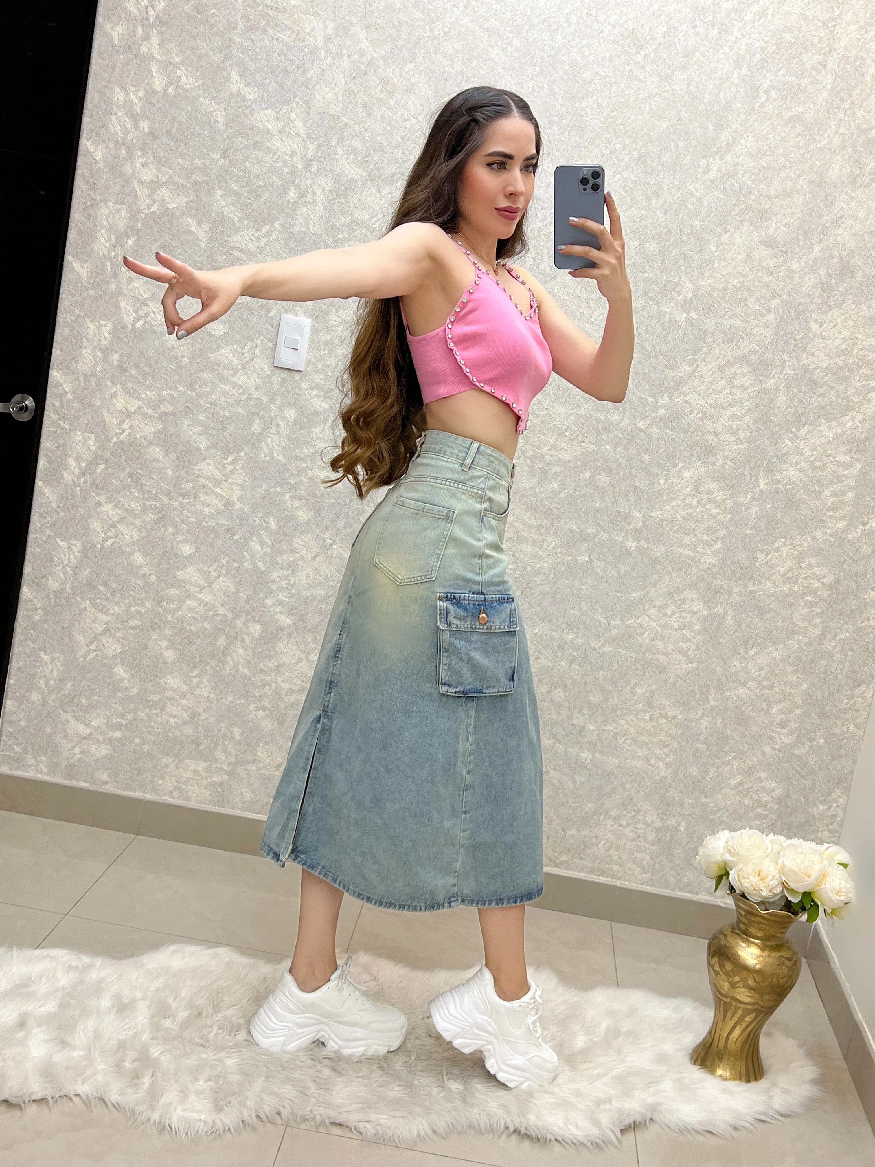 BLUSA DE CORAZÓN ROSA - Image 4