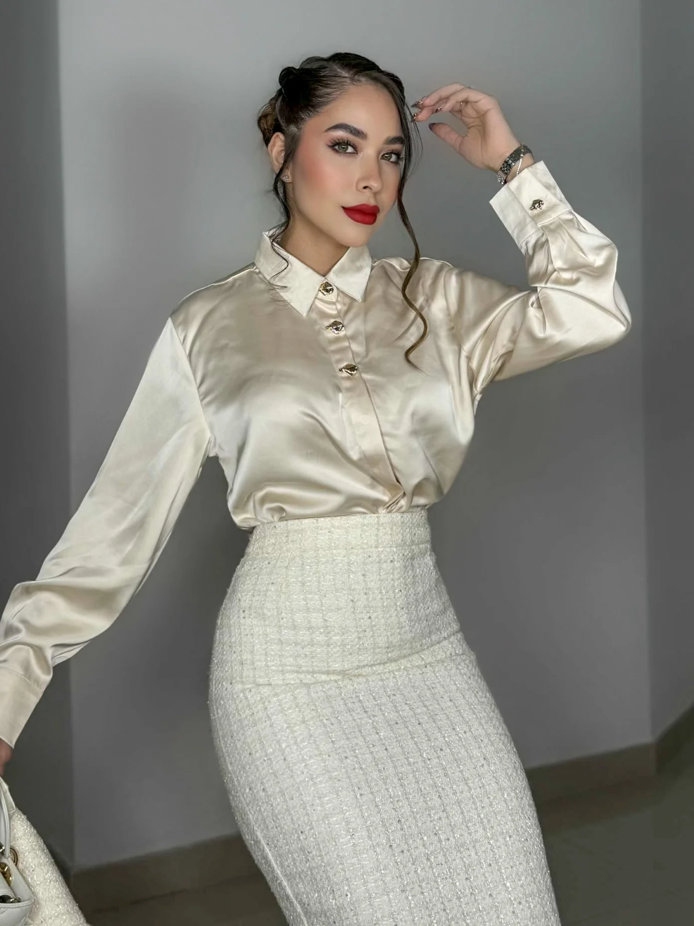 BLUSA TERE IVORY