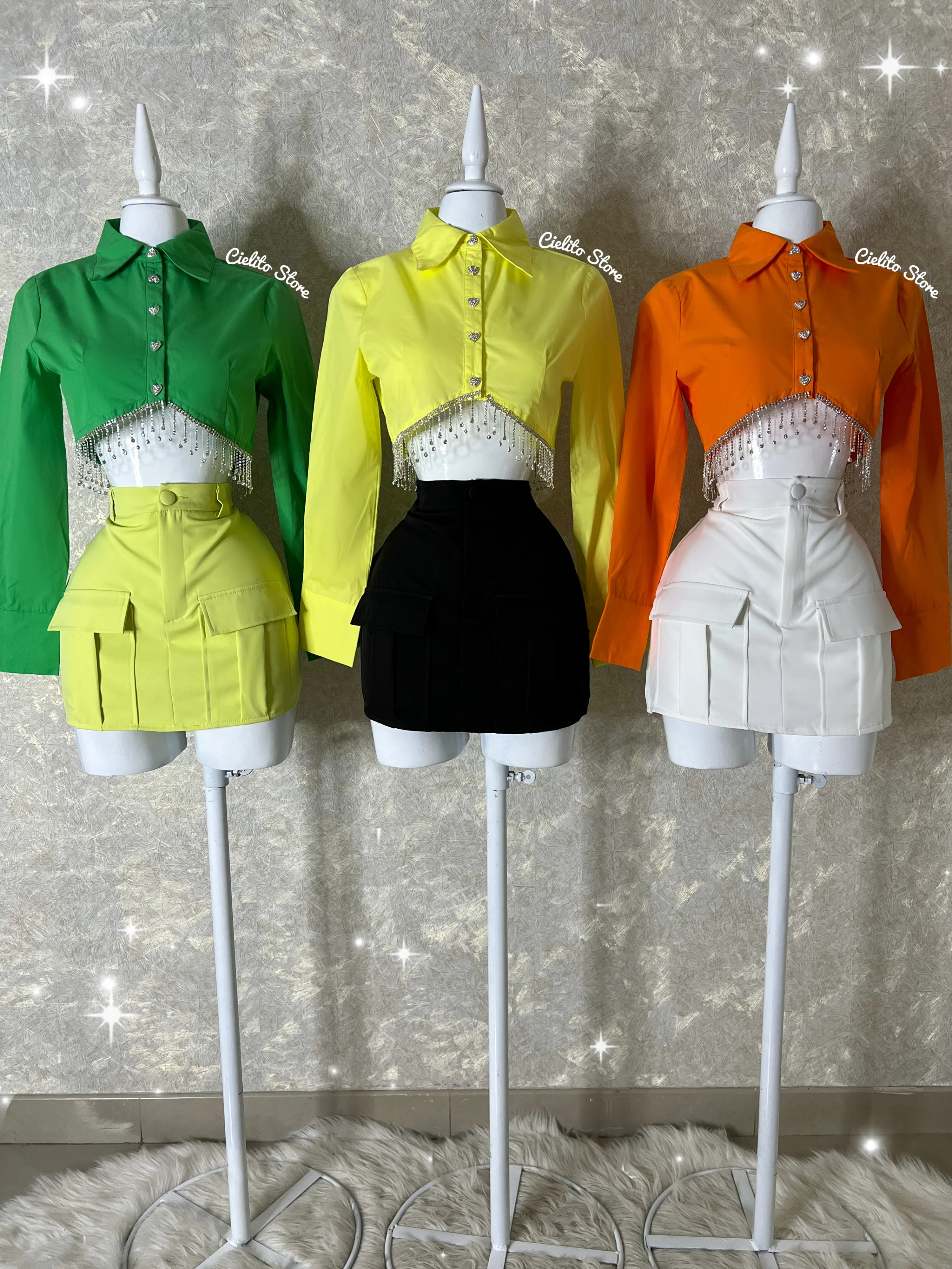 BLUSA VERDE CON CORAZÓN - Image 4