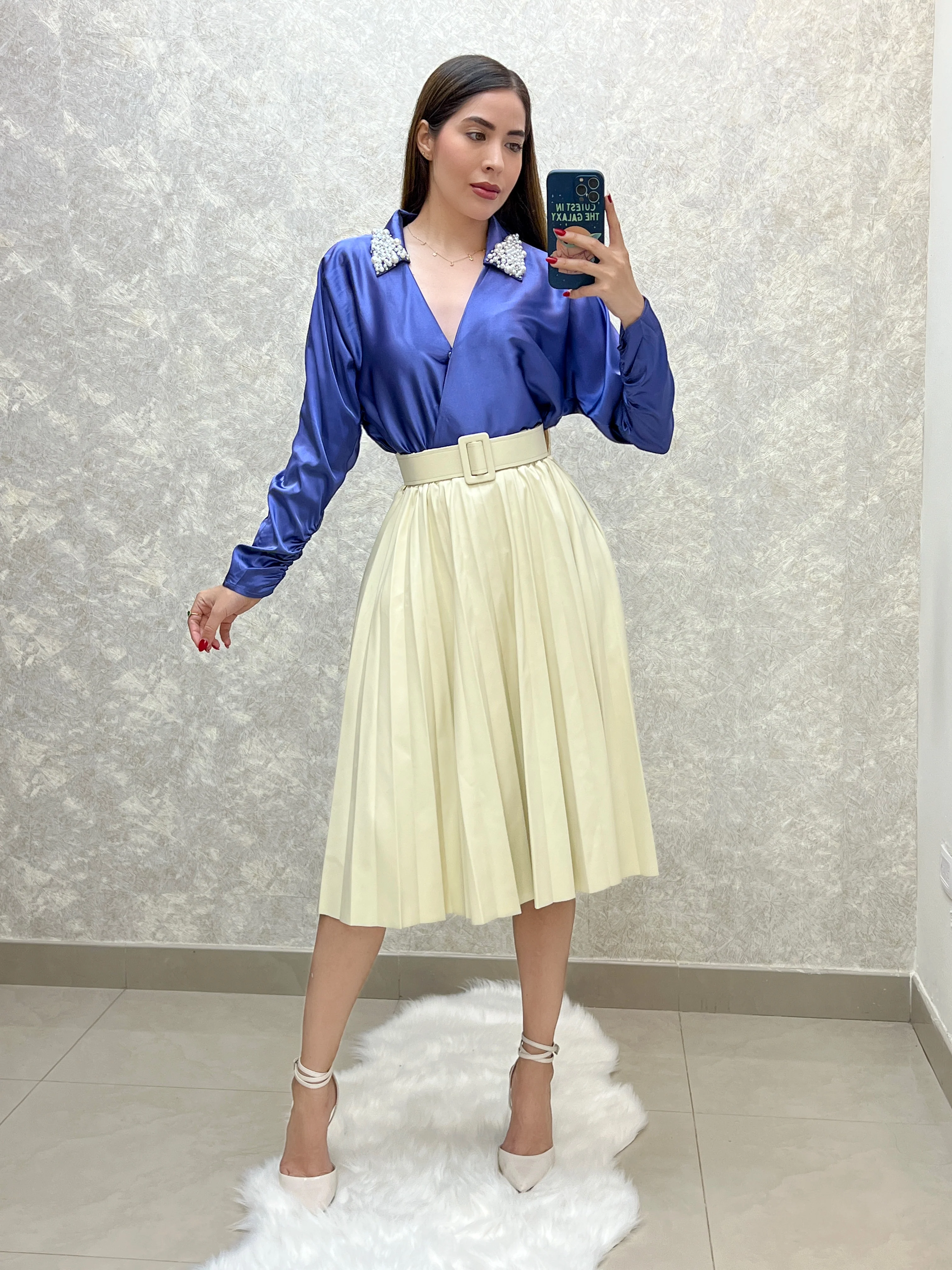 BODY AZUL CON PEDRERÍA - Image 2
