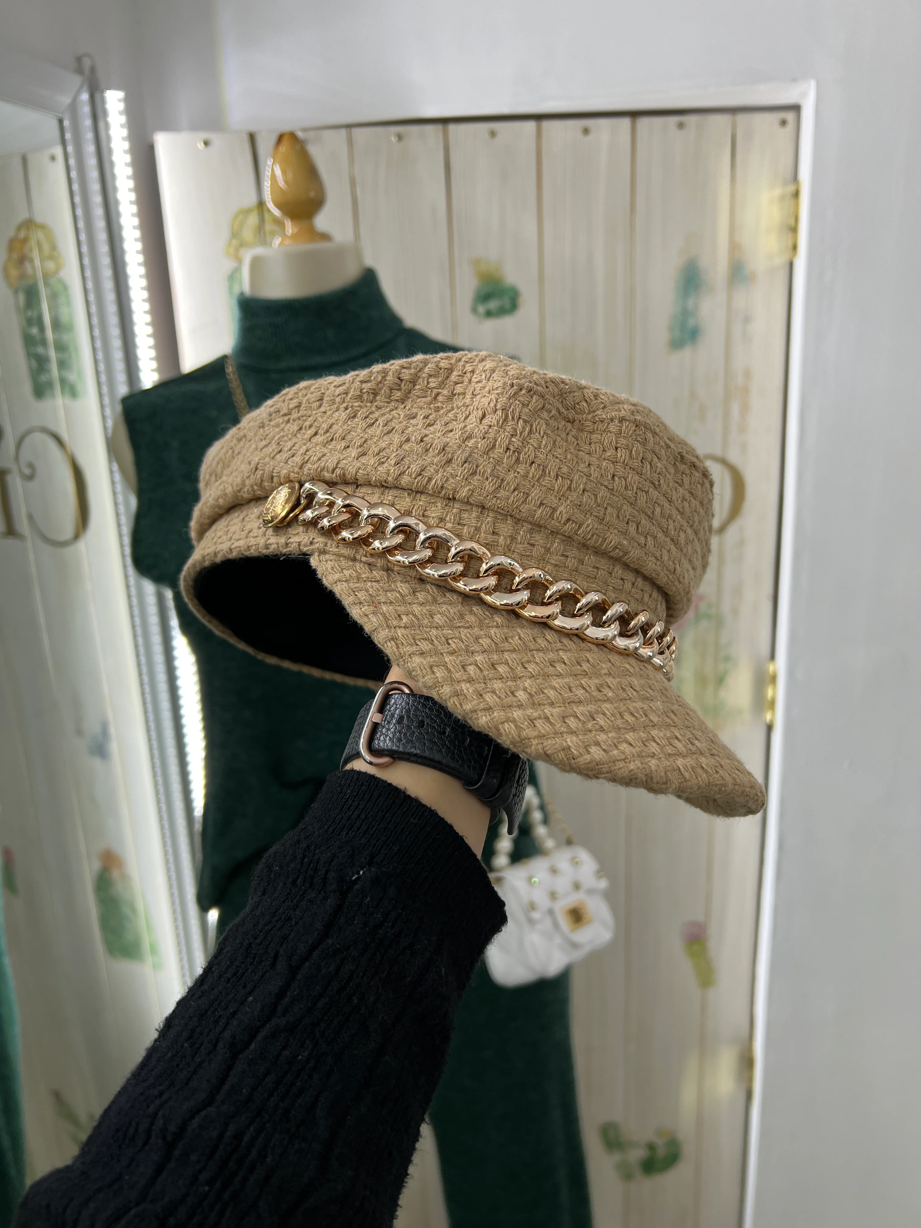 BOINA caqui con CADENA - Image 6