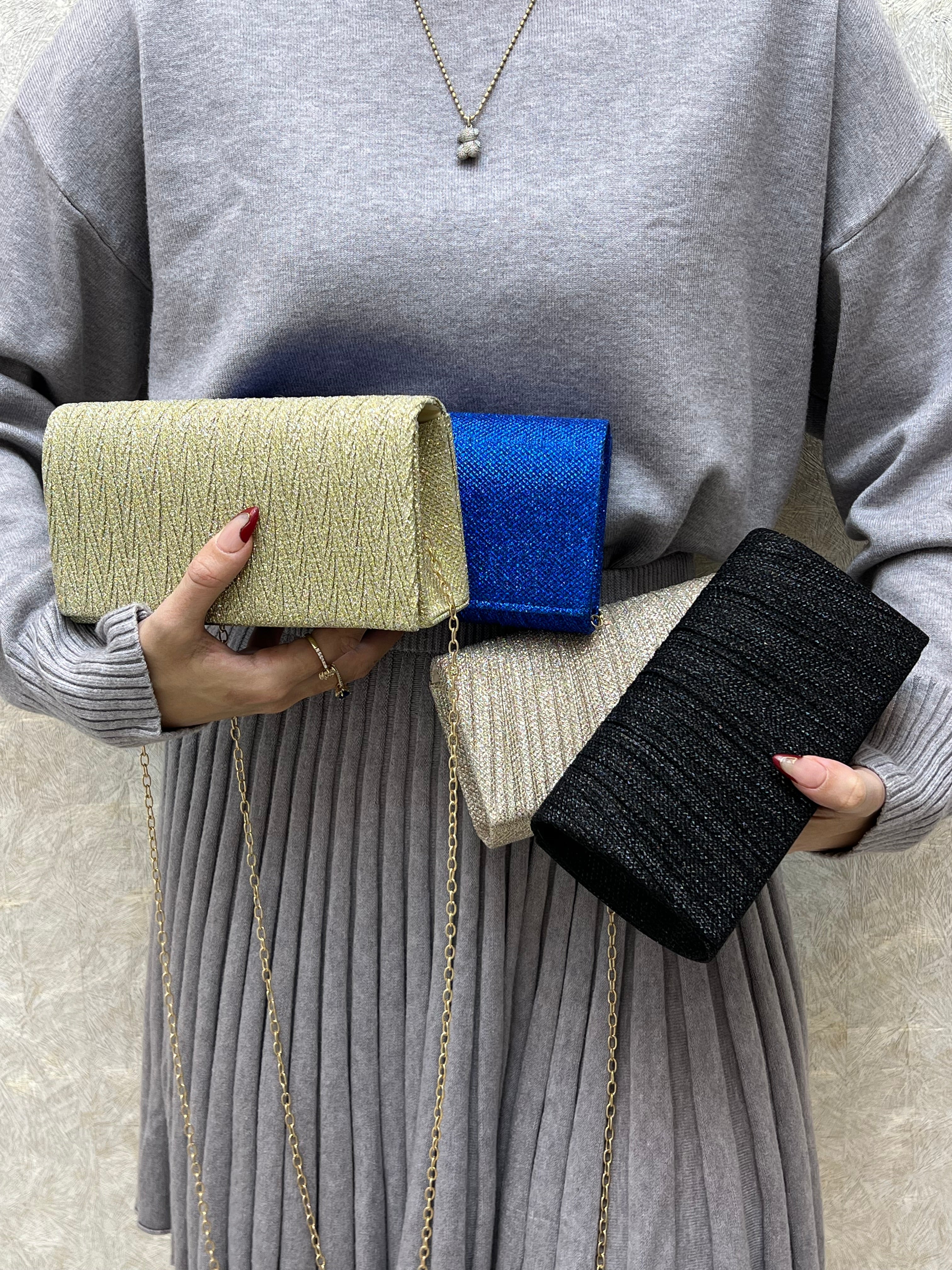 BOLSO AZUL CON BRILLO - Image 7