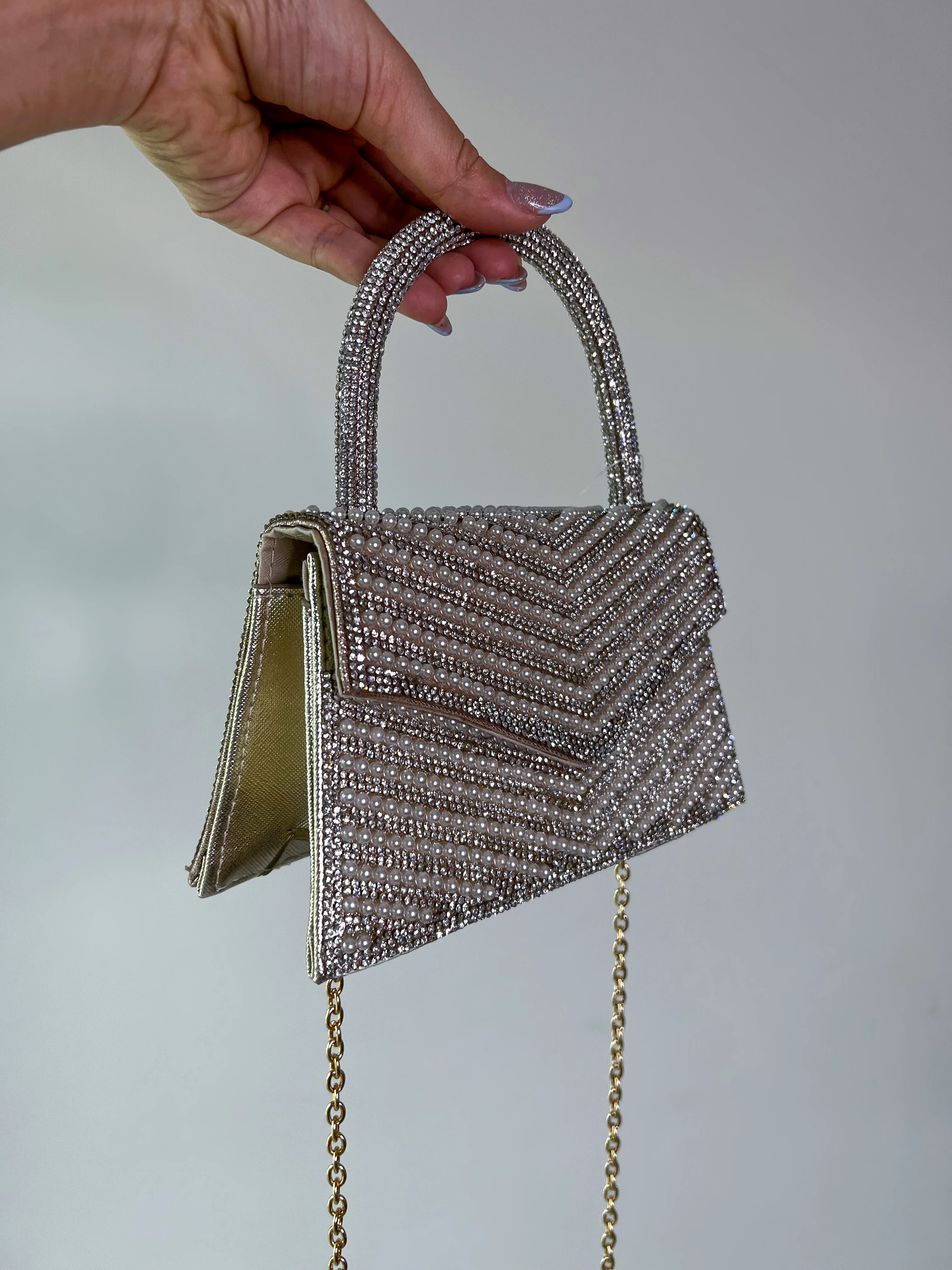 BOLSO DIAMANTES Y PERLAS - Image 2