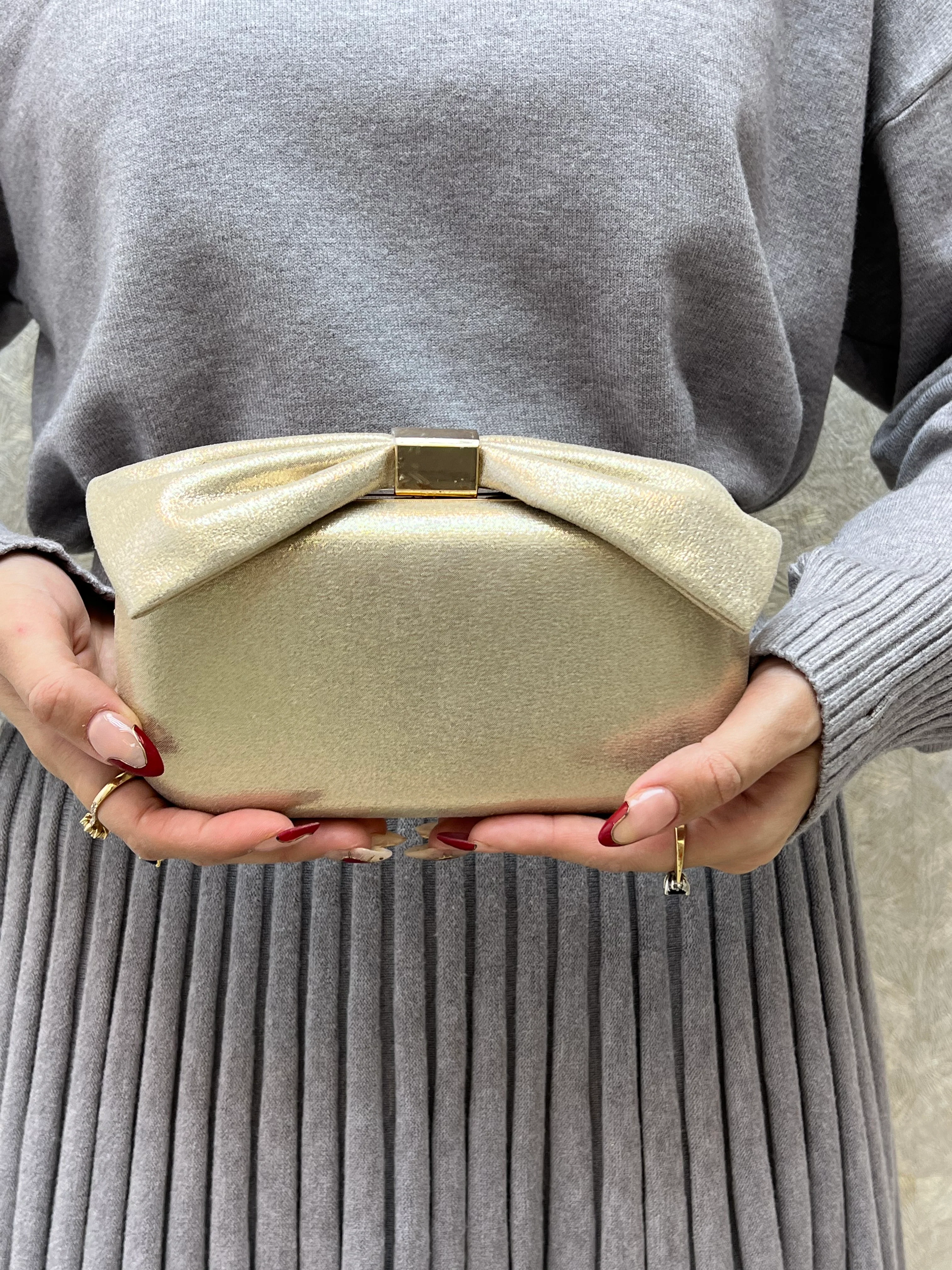 BOLSO GOLD MOÑO