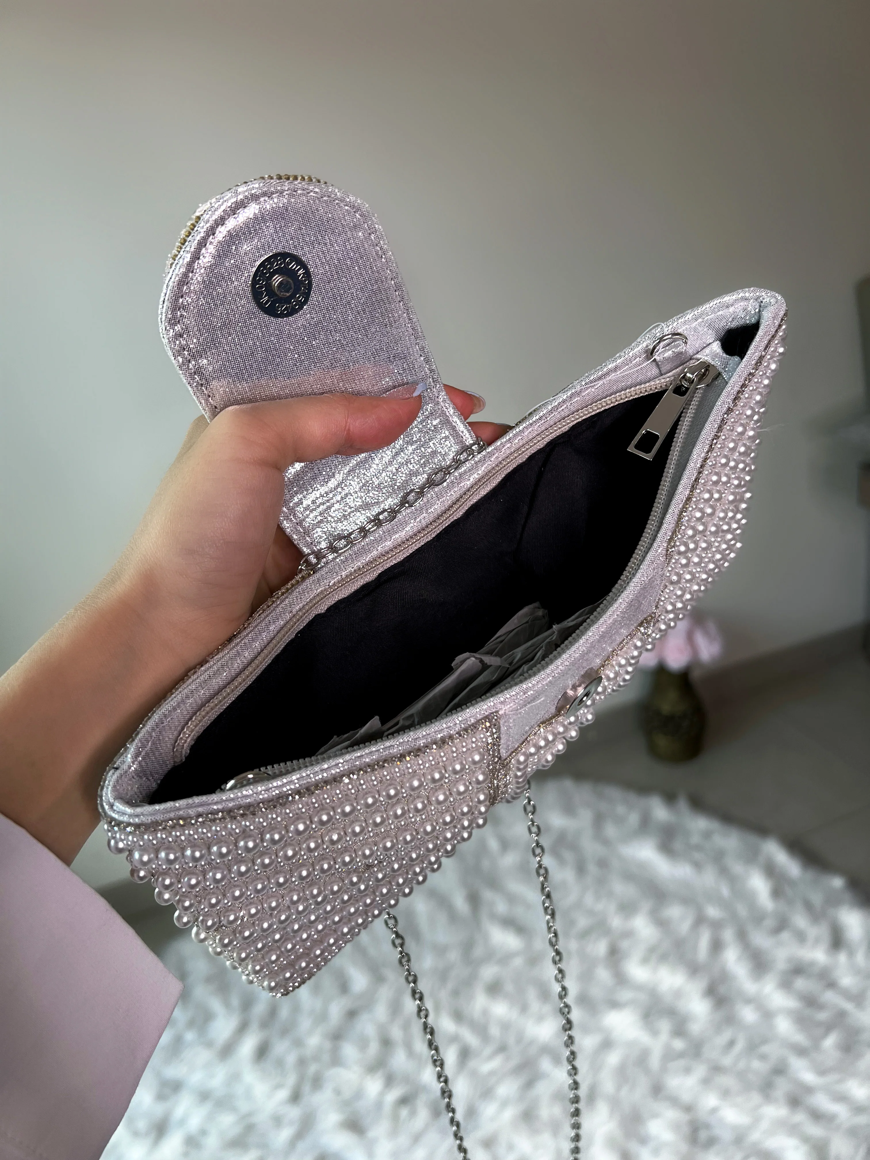 BOLSO MOÑO PLATEADO - Image 4