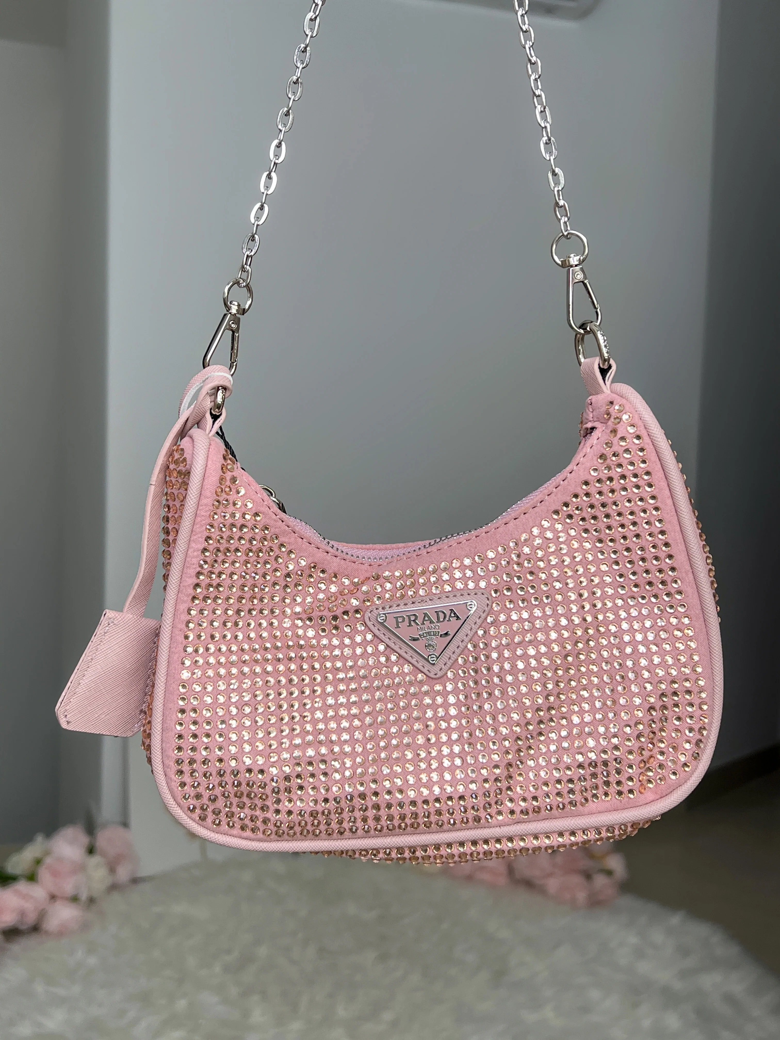 BOLSO PRADA CON PEDRERÍA - Image 7