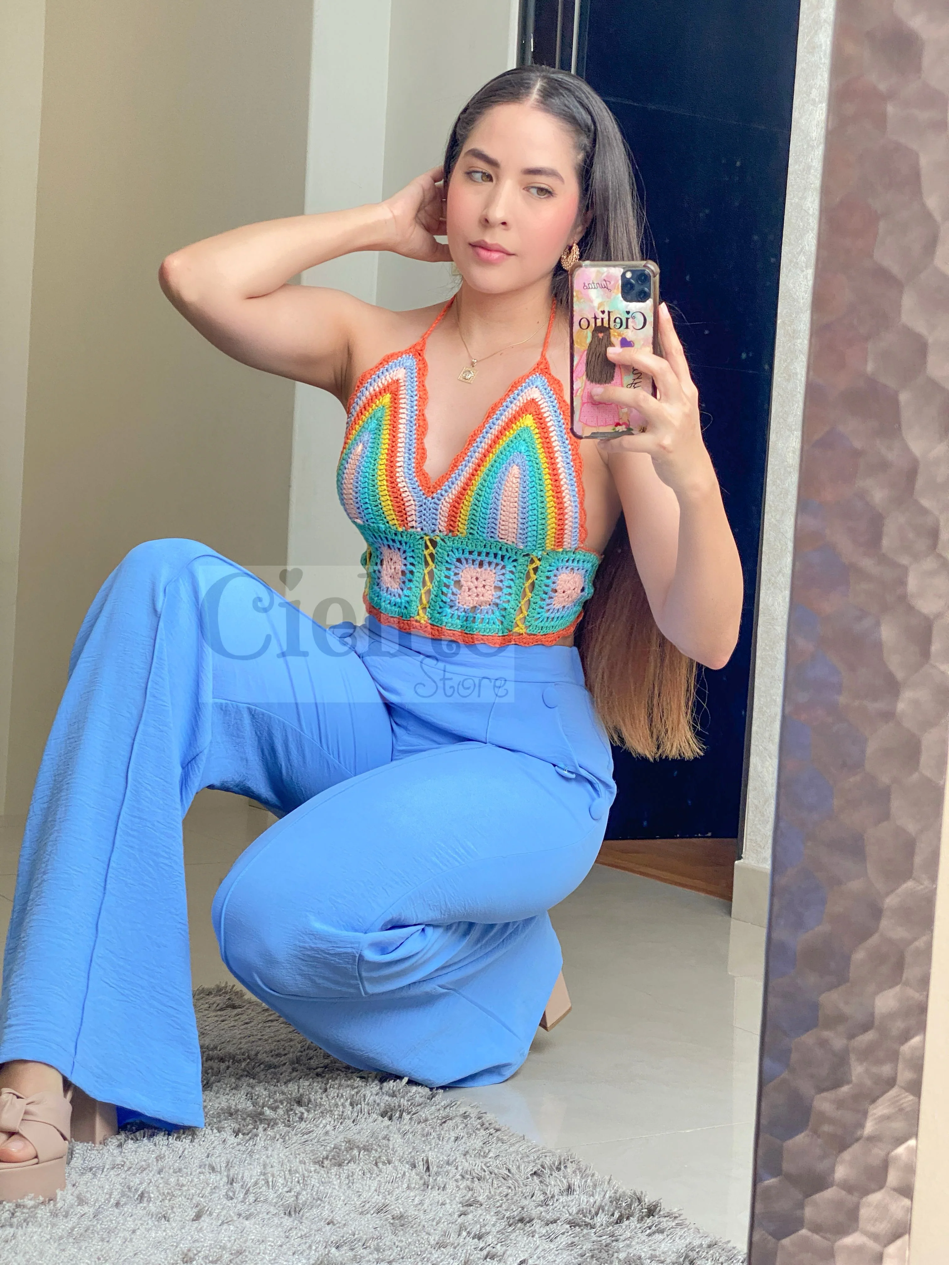 Bralette colorido tejido - Image 4