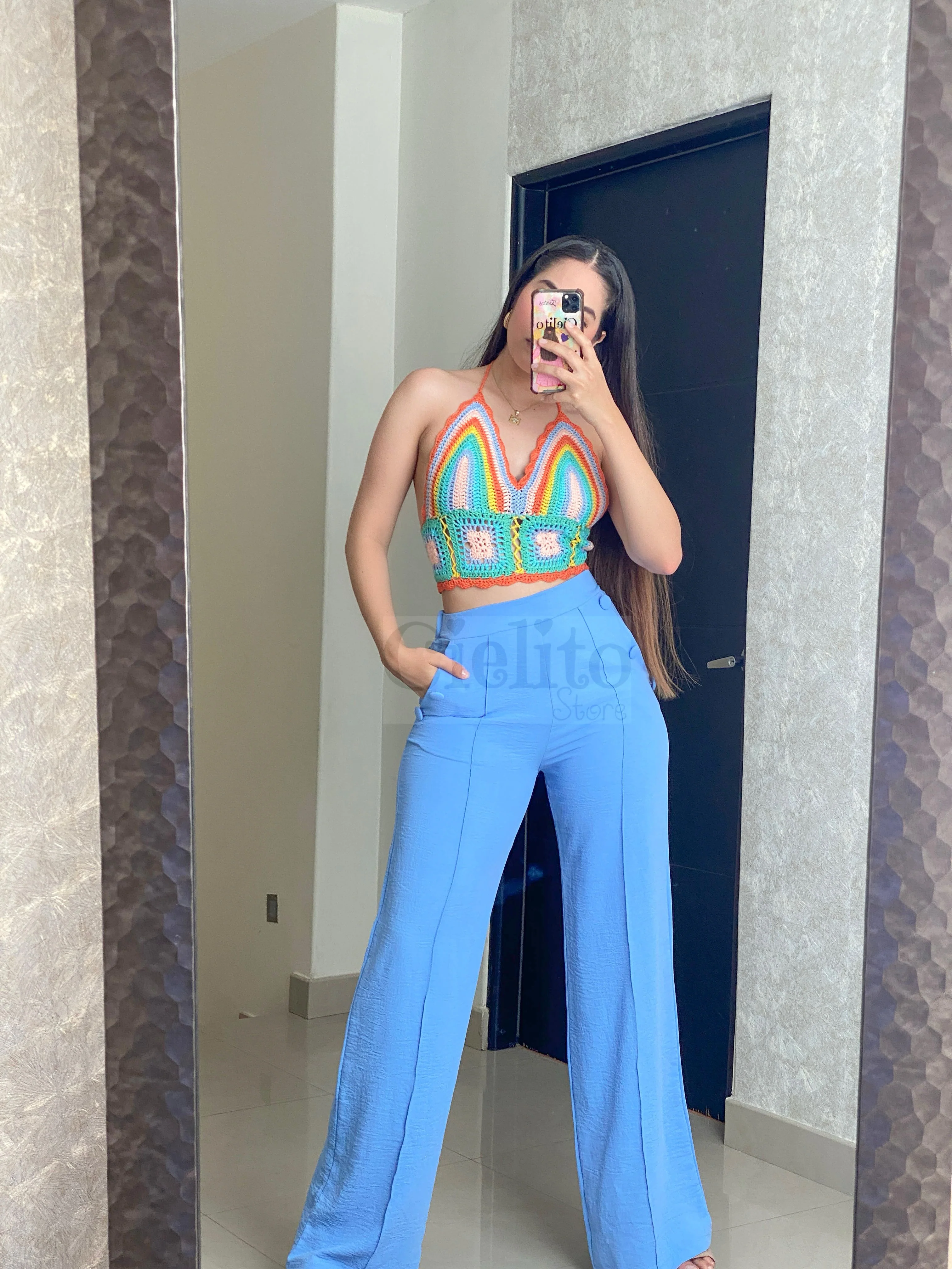 Bralette colorido tejido - Image 5
