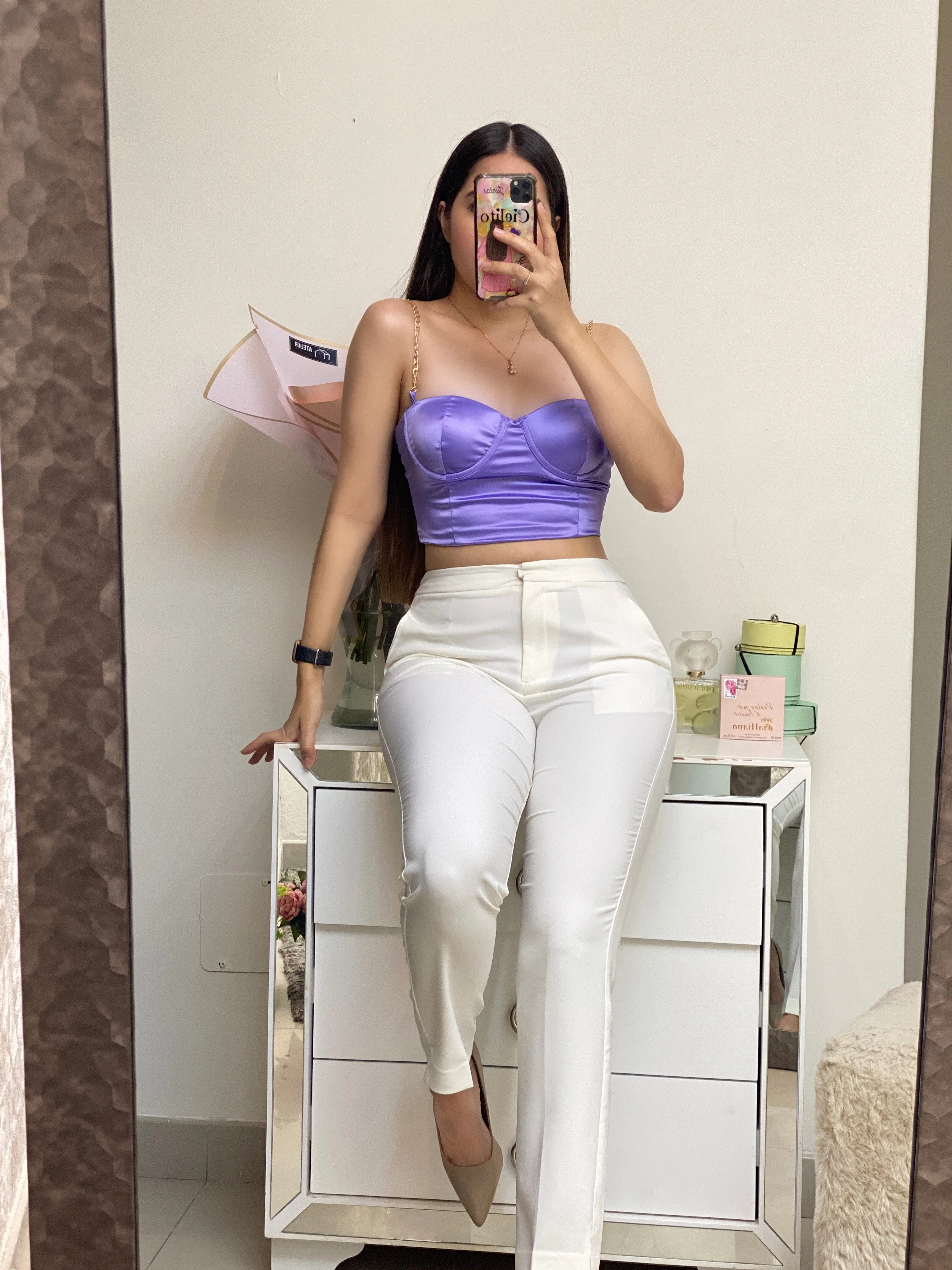 Bralette lila