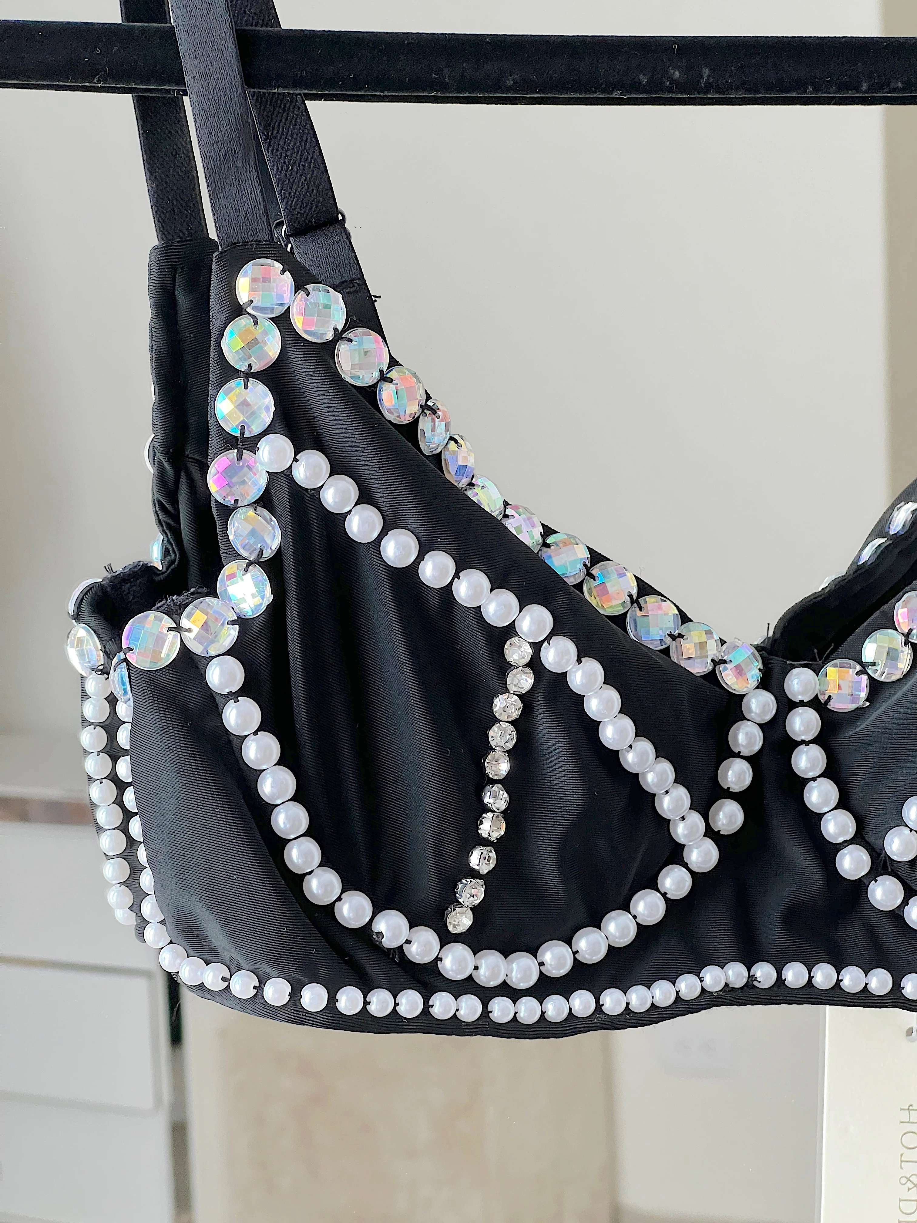 Bralette negro diamante - Image 2