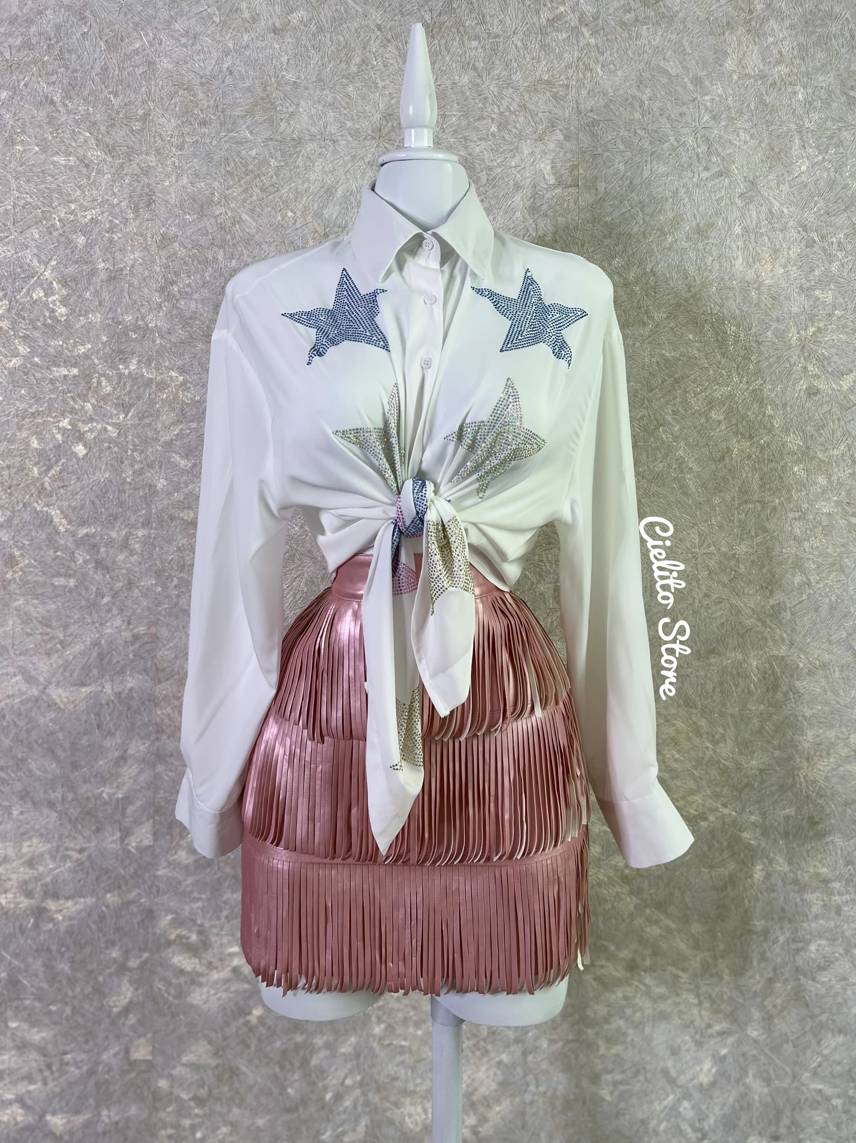 CAMISA ESTRELLAS BLANCA - Image 2