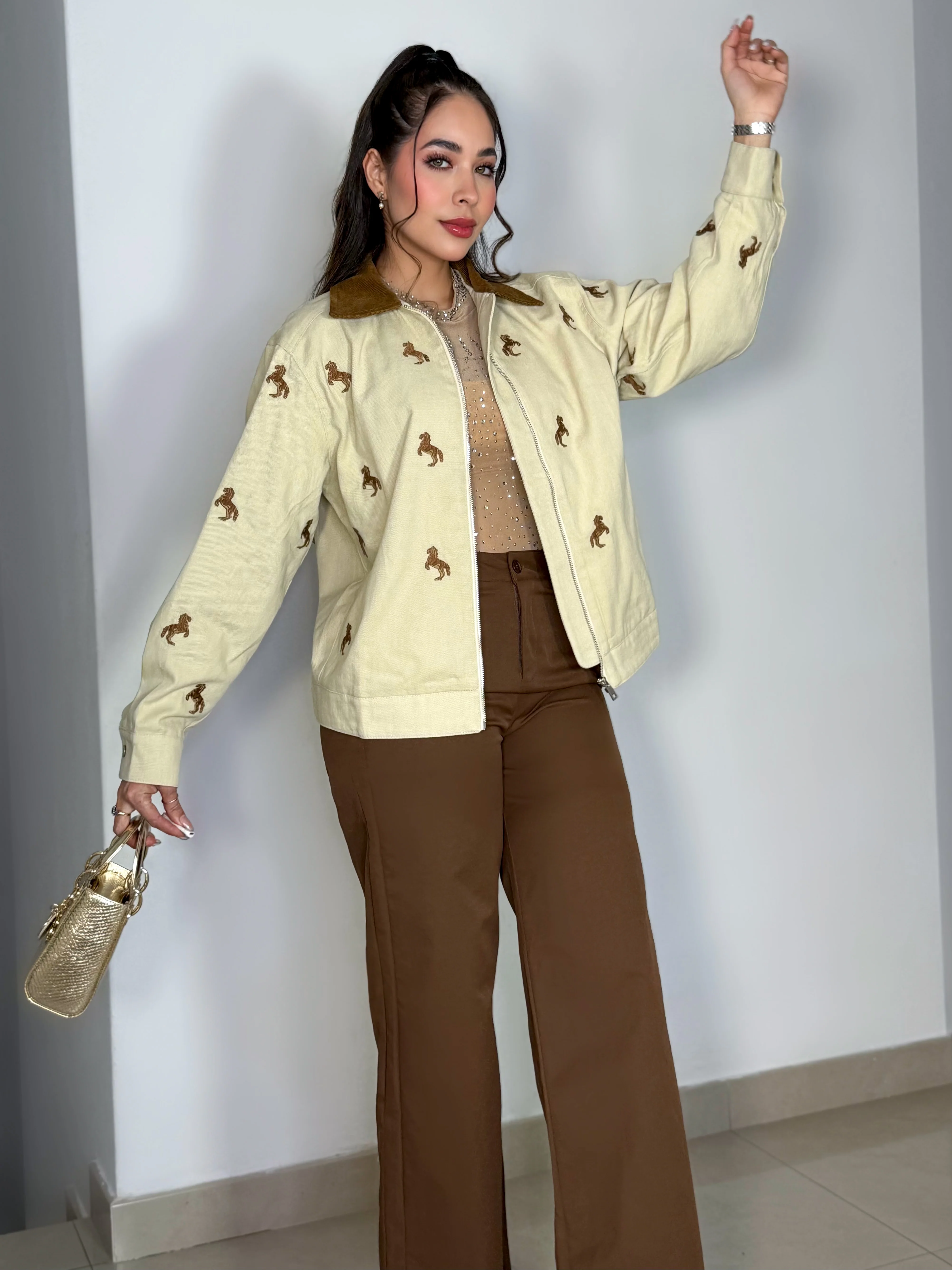 CHAQUETA DE CABALLITOS