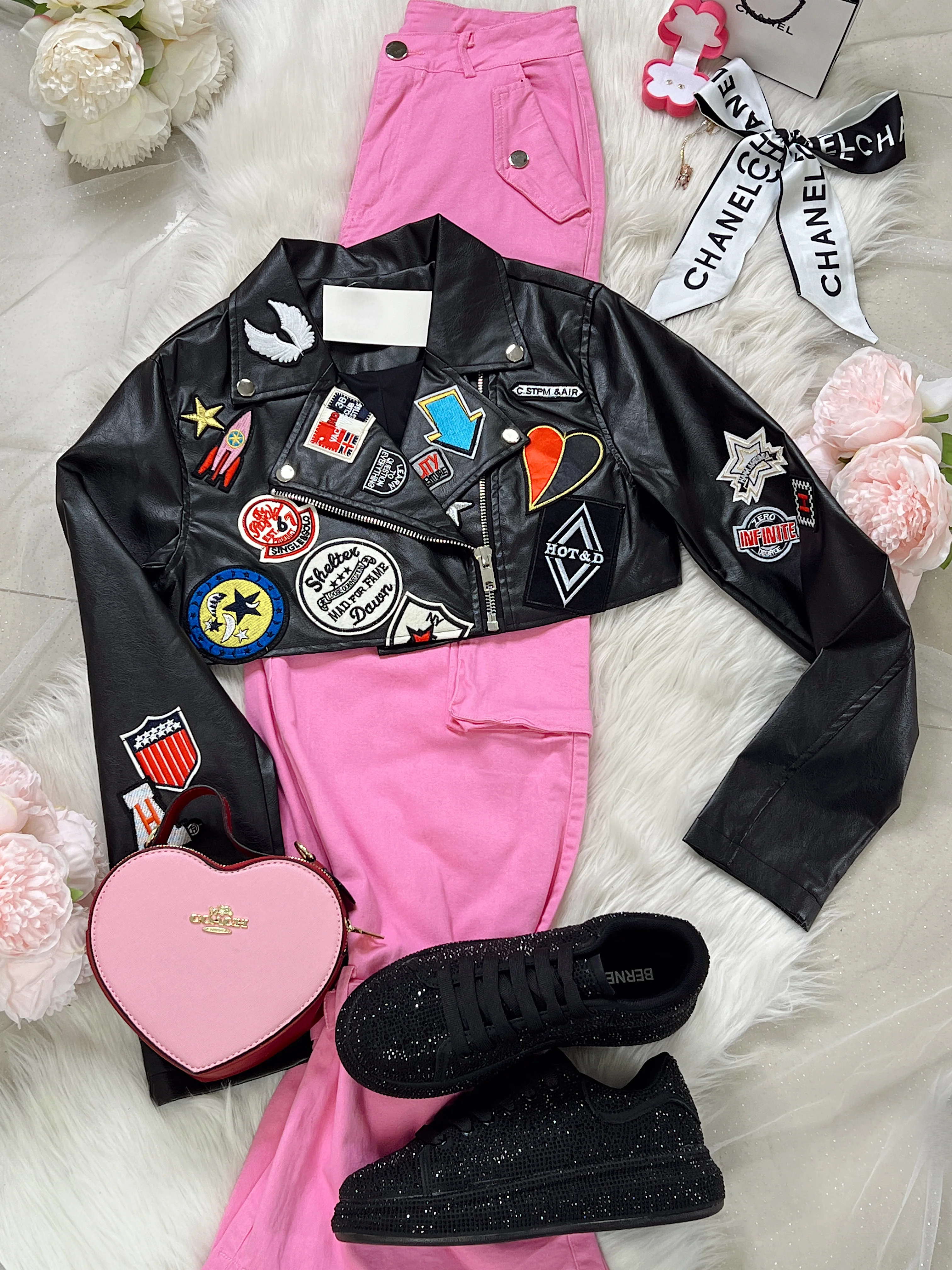 CHAQUETA NEGRA VINIPIEL - Image 2