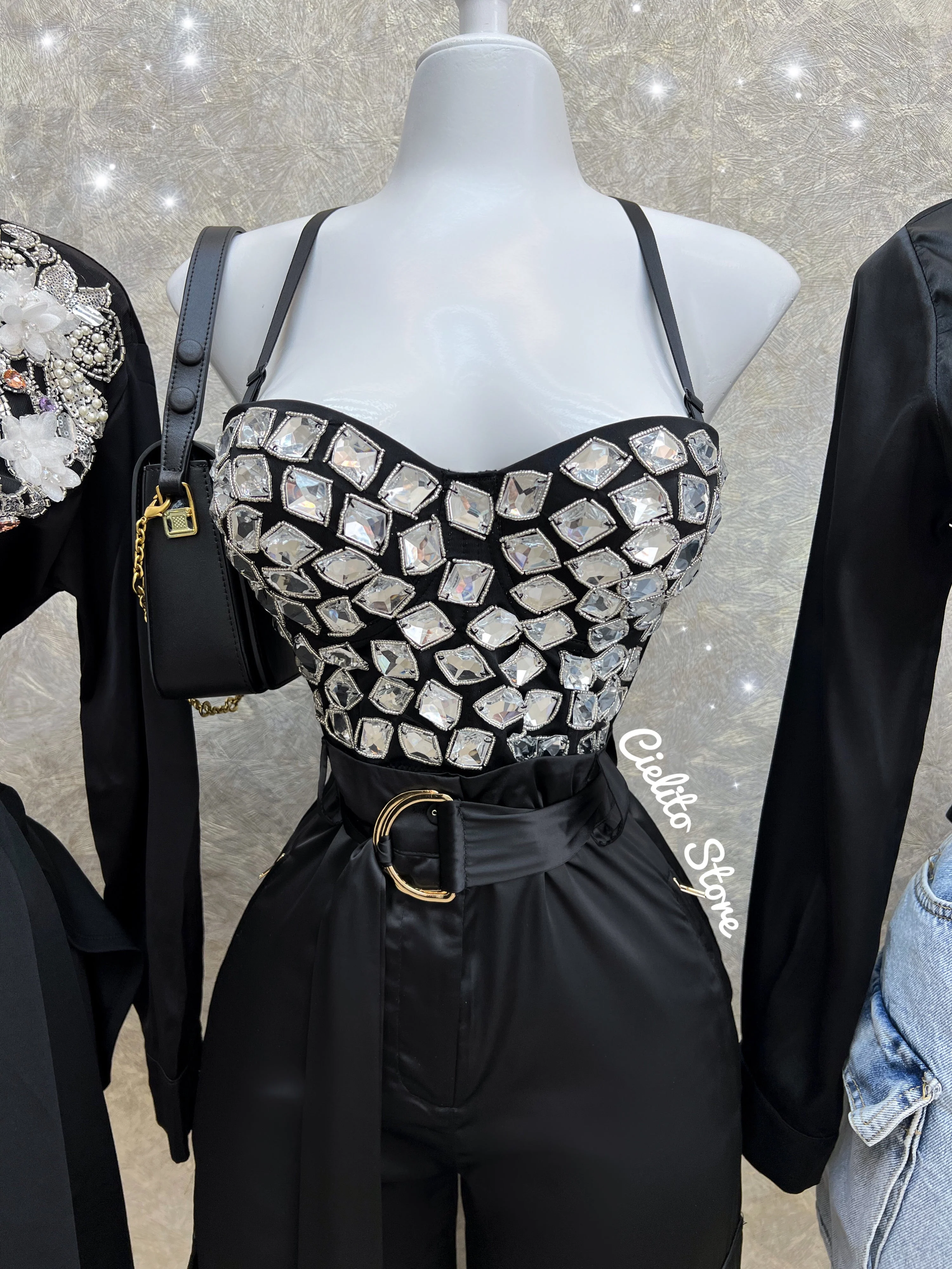 CORSET LUCERO NEGRO