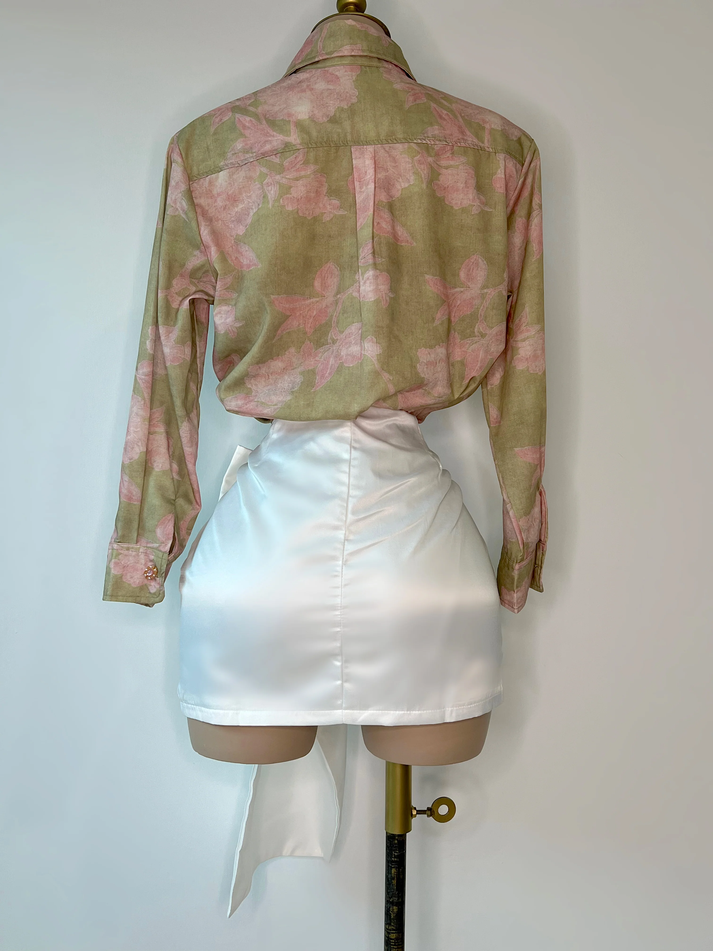 FALDA BLANCA CON MOÑO - Image 3