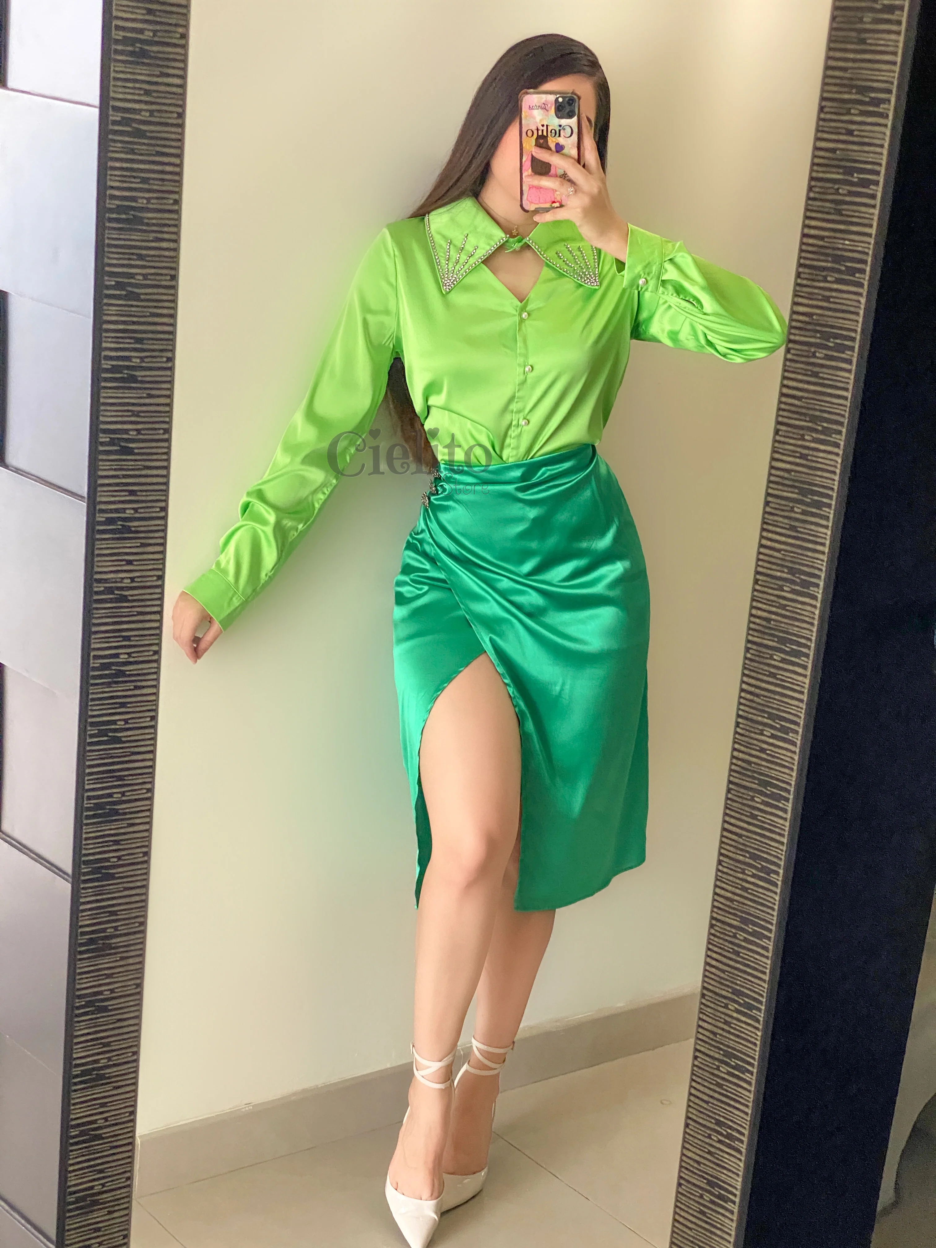 Falda verde - Image 3