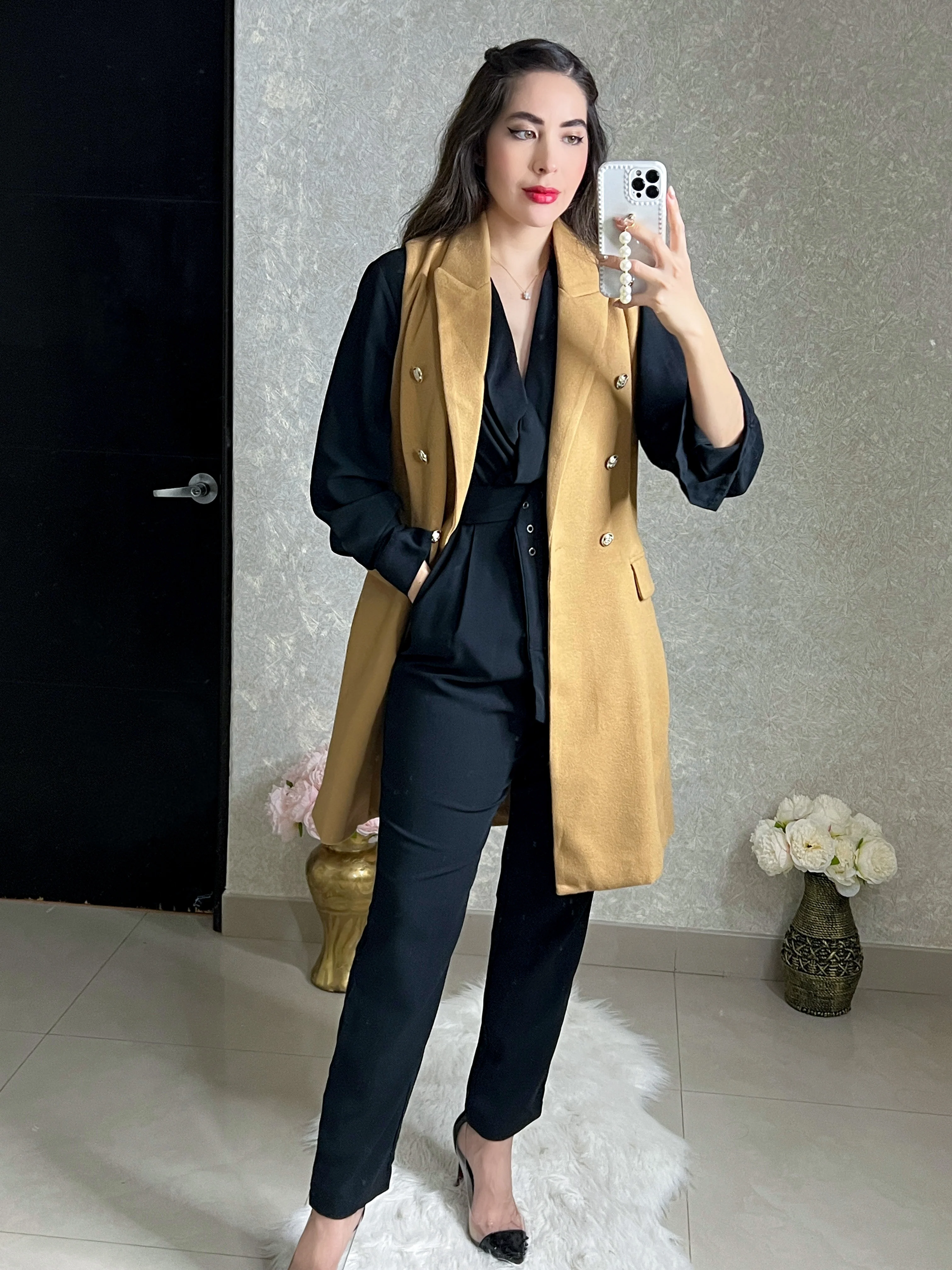 GABARDINA CHALECO OCRE - Image 2