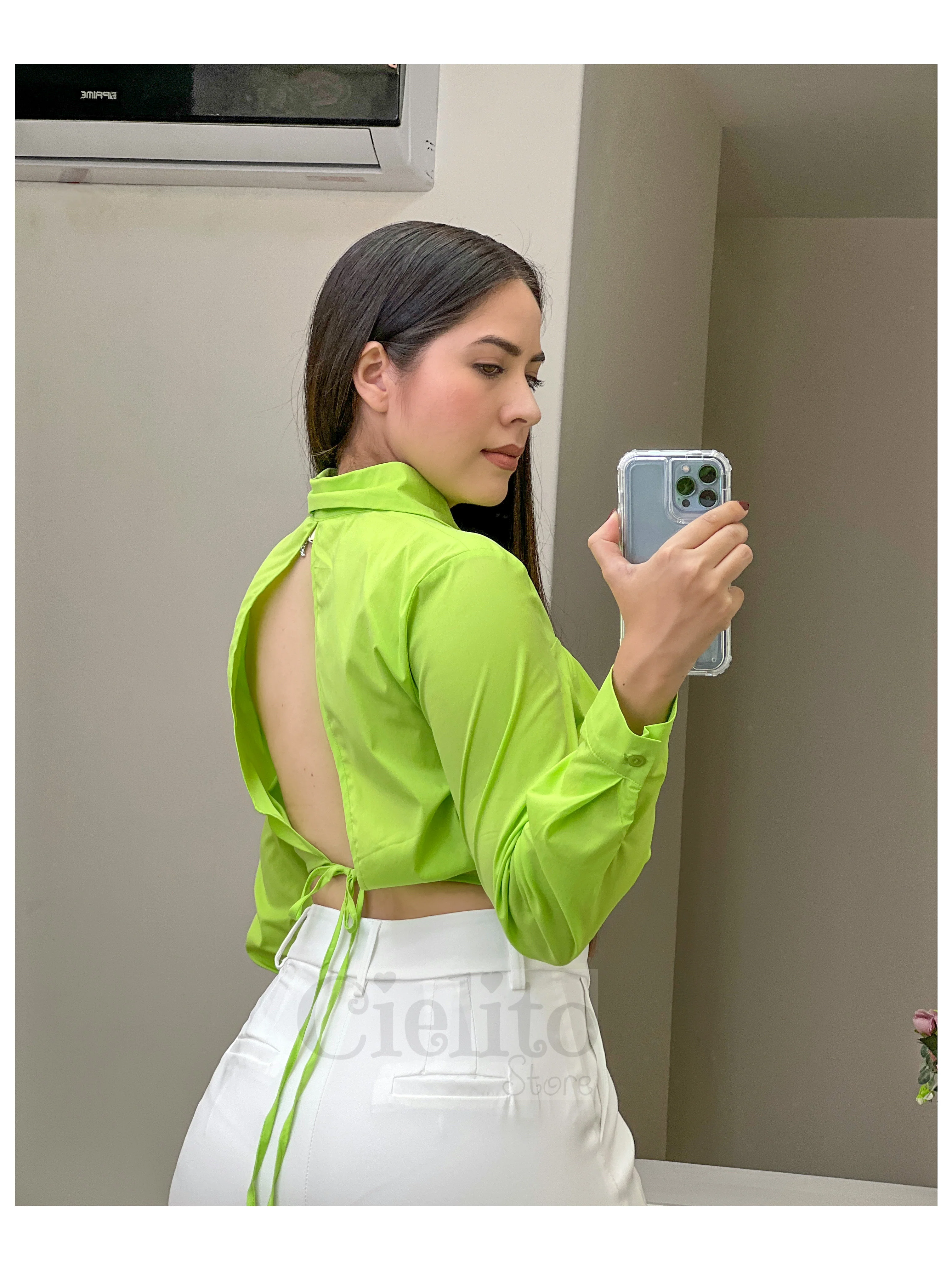 GREEN BLOUSE - Image 4