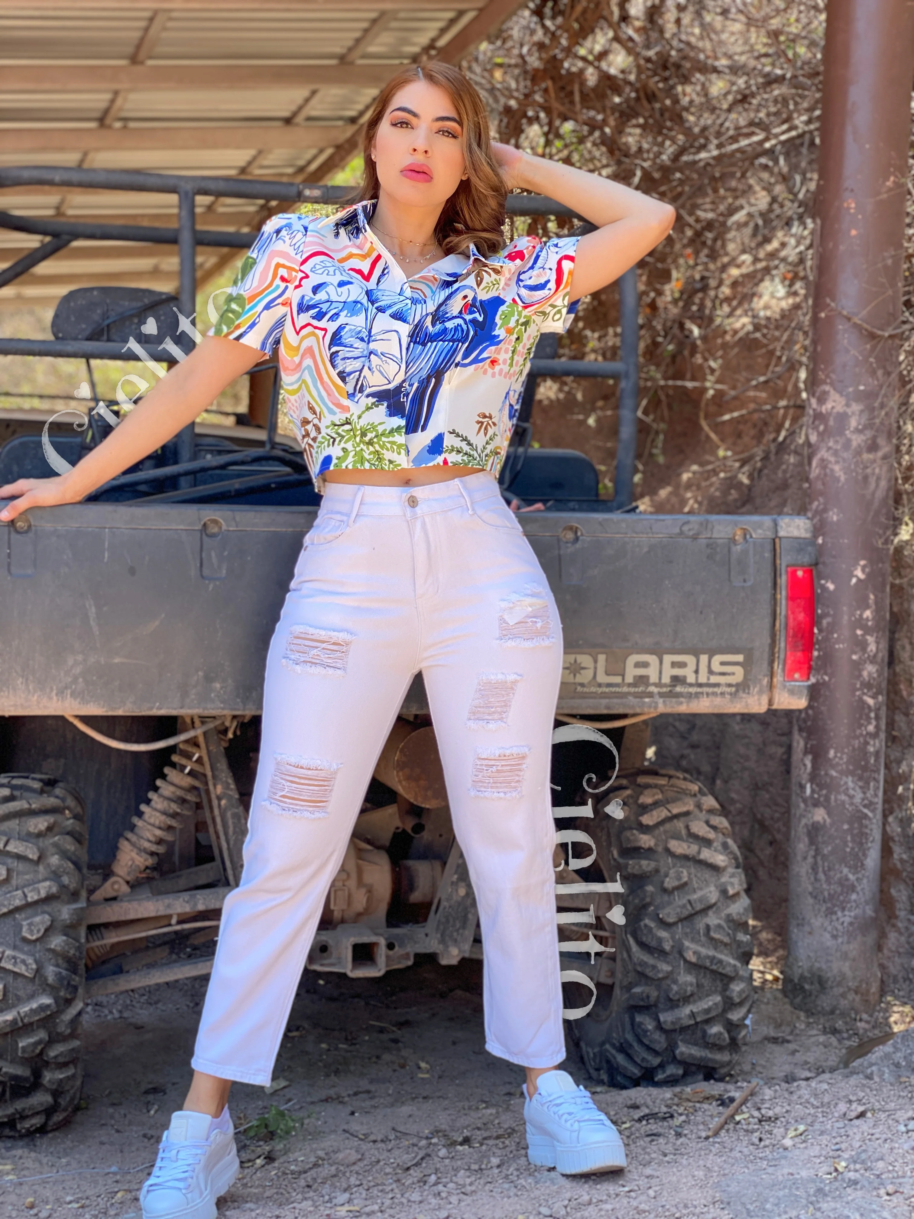 Jeans blancos - Image 3