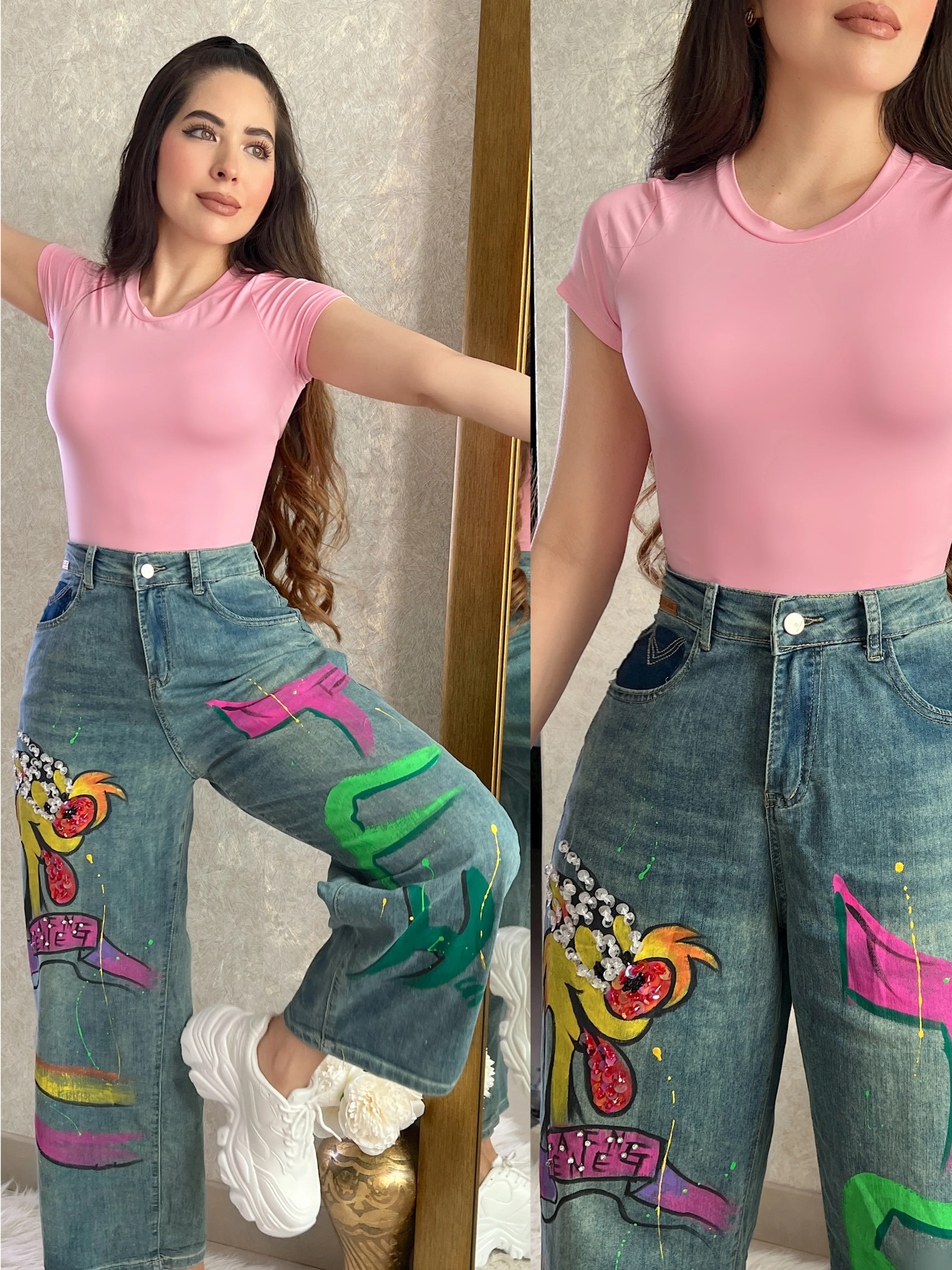 PANTALÓN DENIM CAT - Image 3