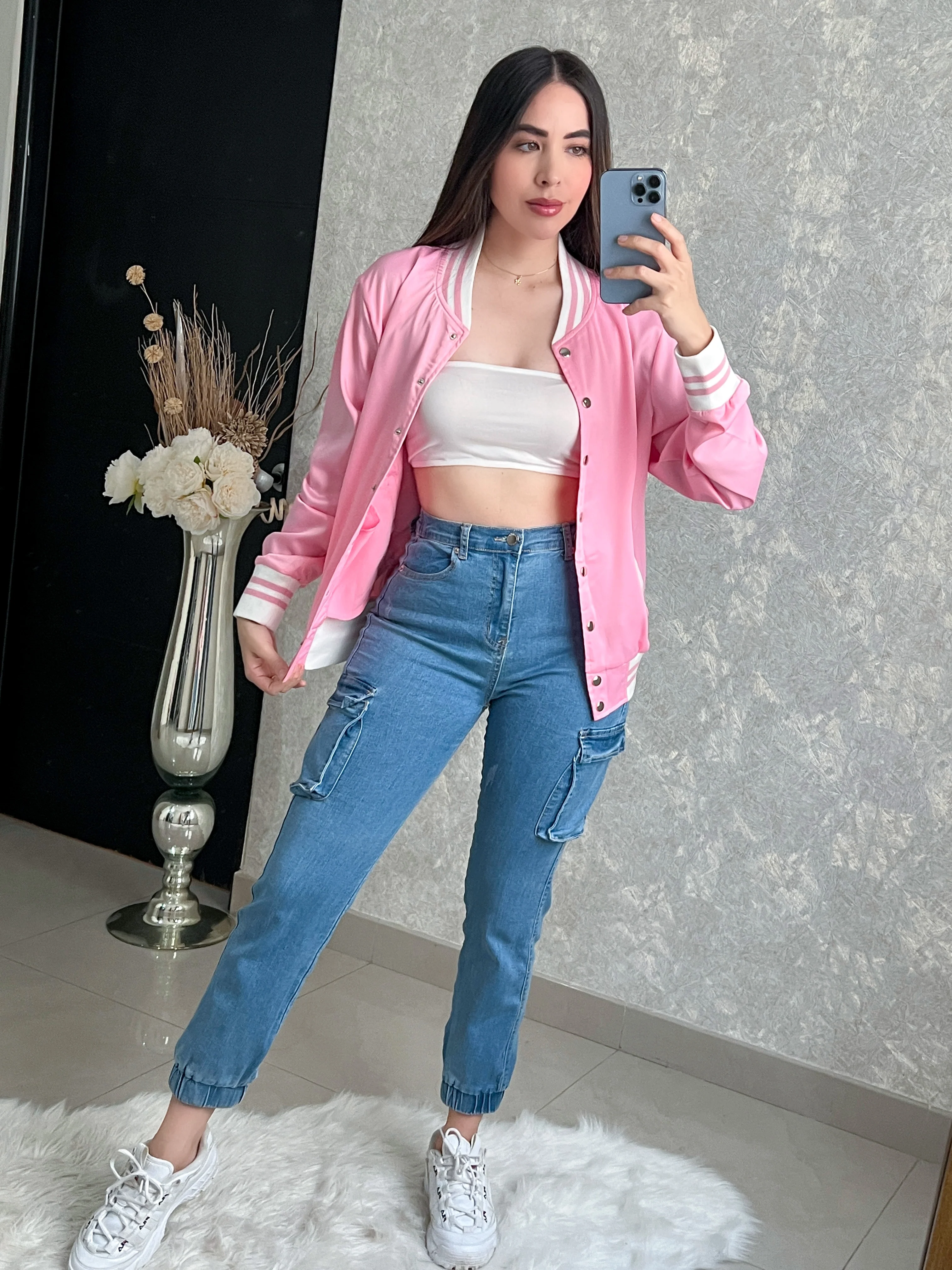 PANTALÓN DENIM CON BOLSA - Image 4