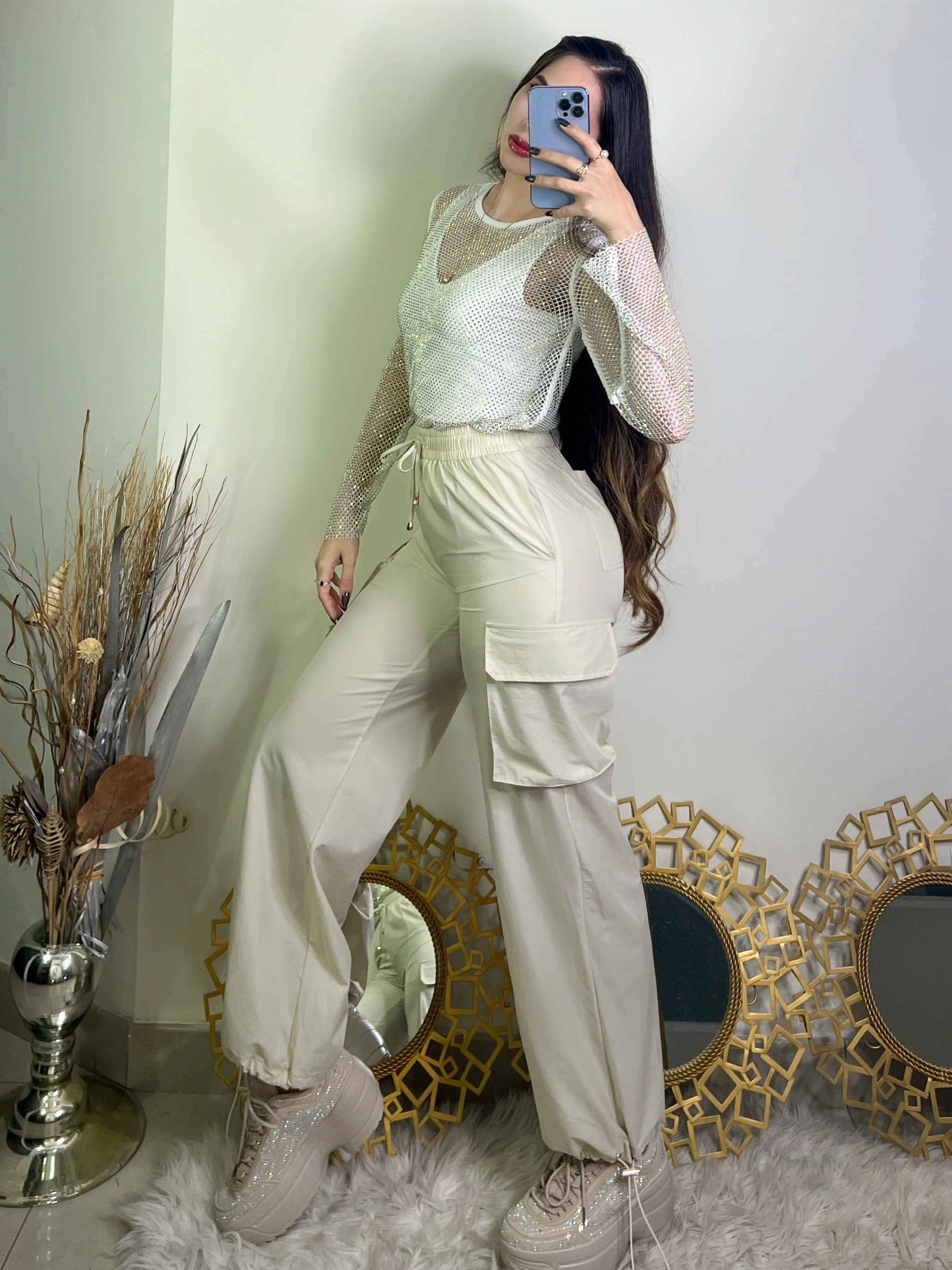 PANTALÓN IVORY AJUSTABLE - Image 2