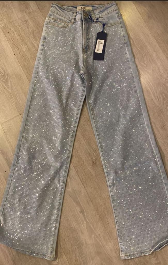 Pantalón mezclilla con piedritas - Image 3