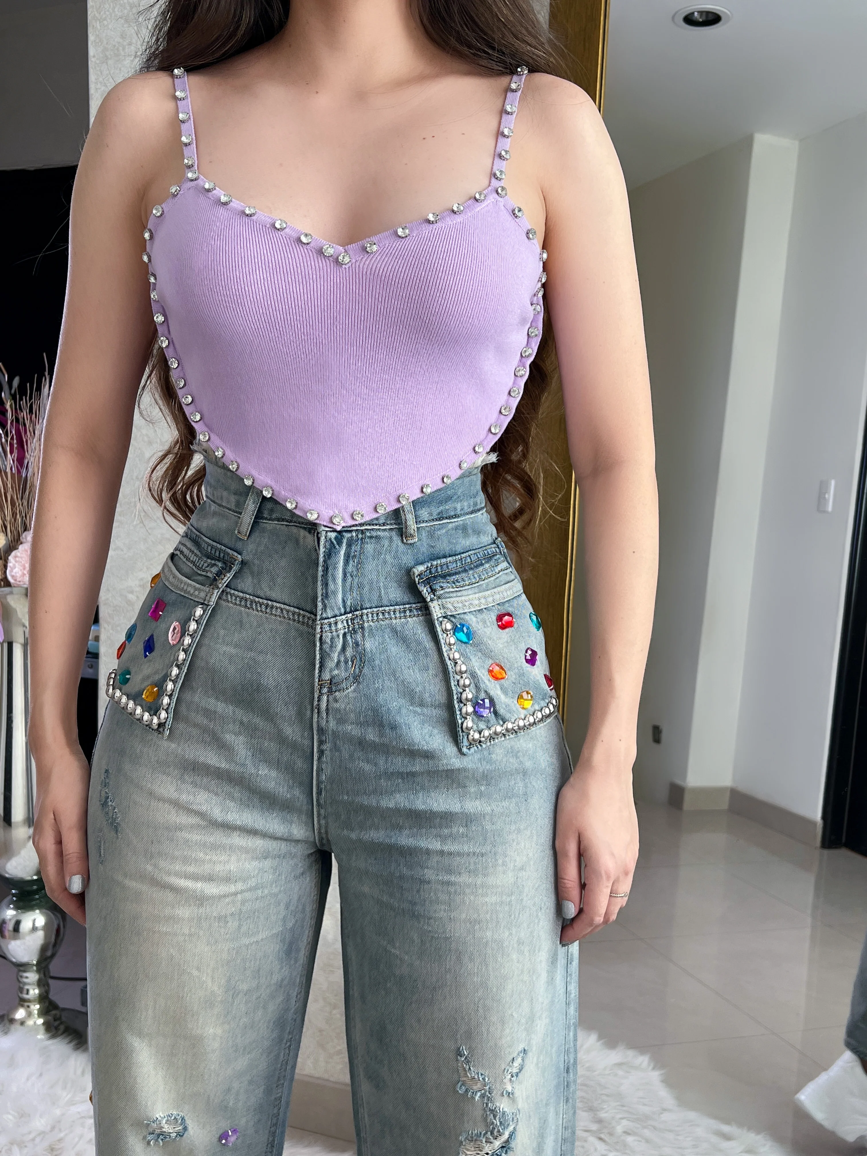 PANTALÓN CON PEDRERÍA - Image 3