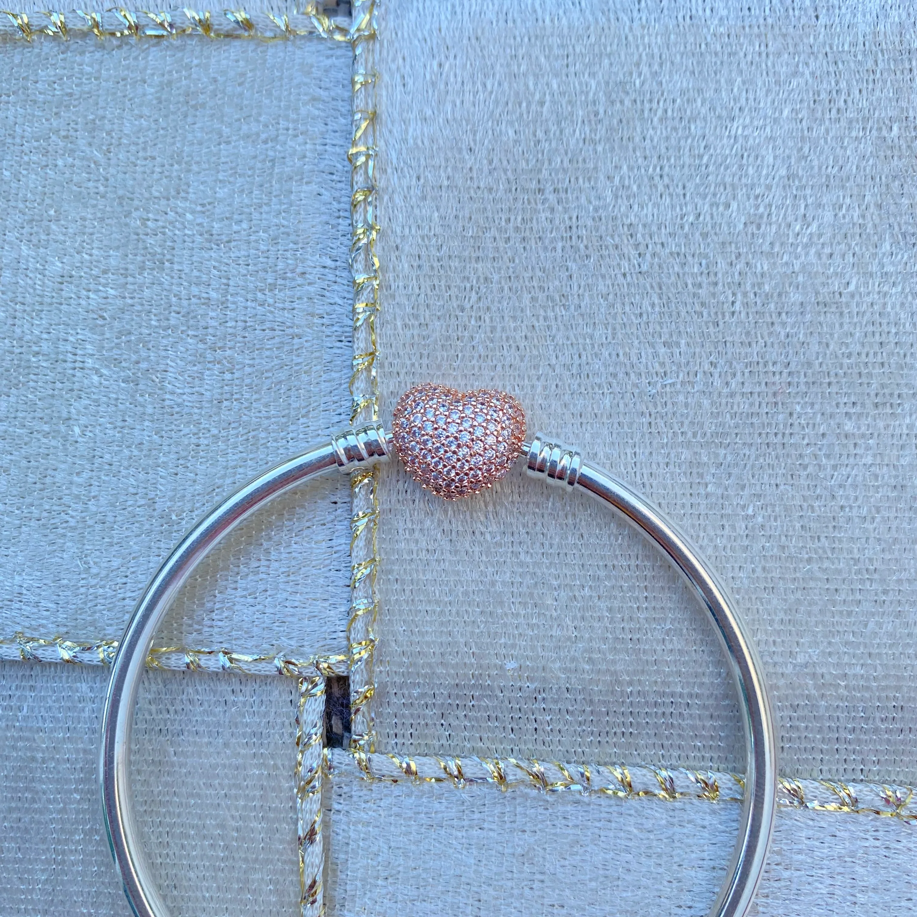 PULSERA RIGIDA CORAZON PAN - Image 3