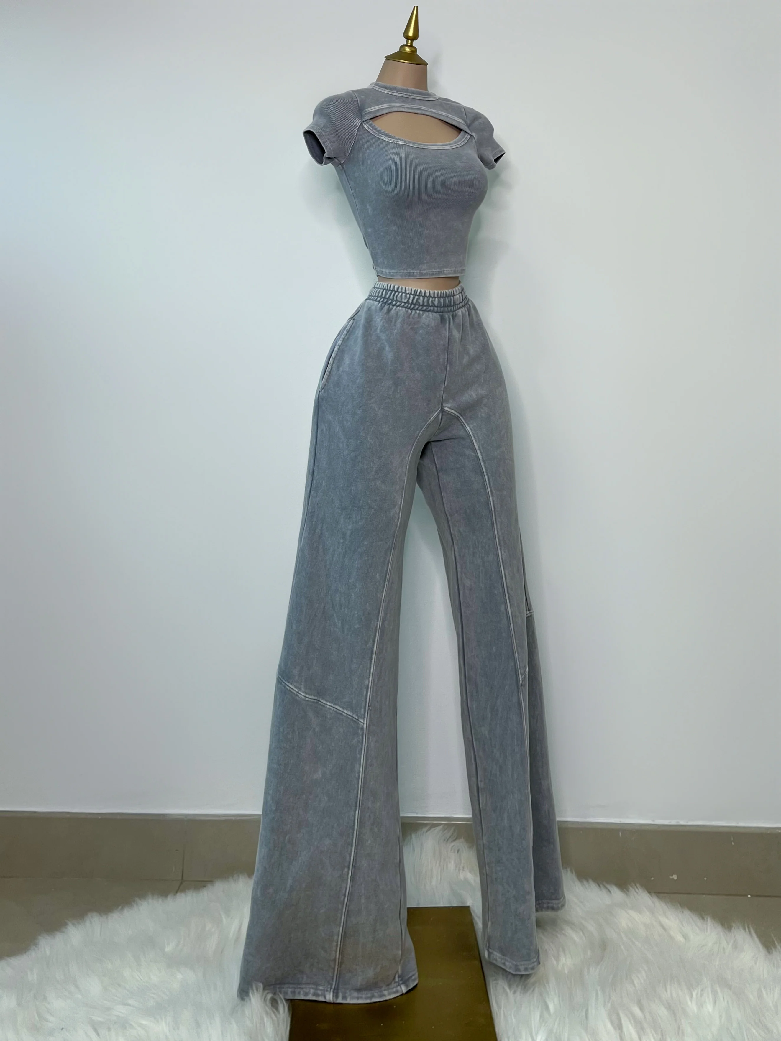 SET CASUAL GRIS AZULADO - Image 2