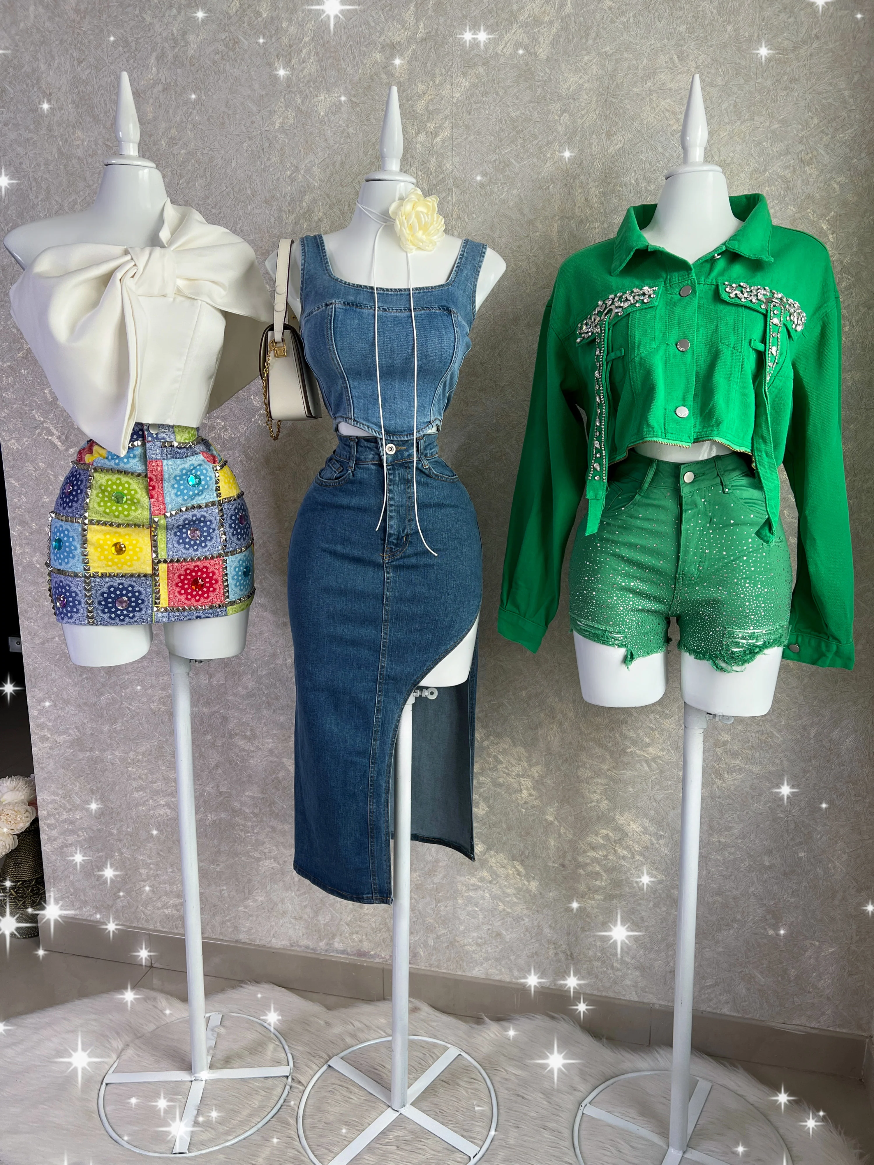SET CHAQUETA Y SHORT VERDE - Image 5