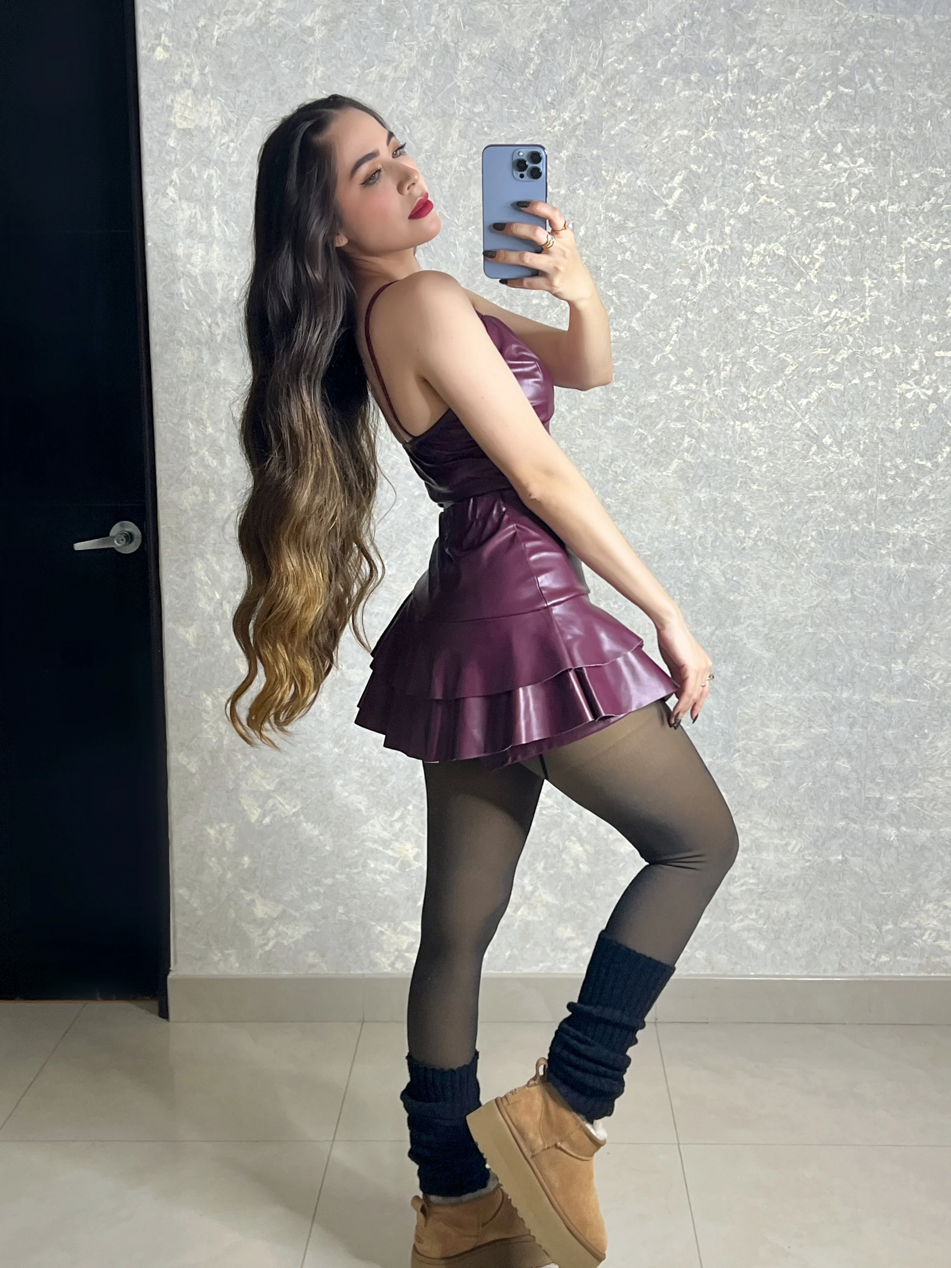 SET GUINDA VINIPIEL - Image 3