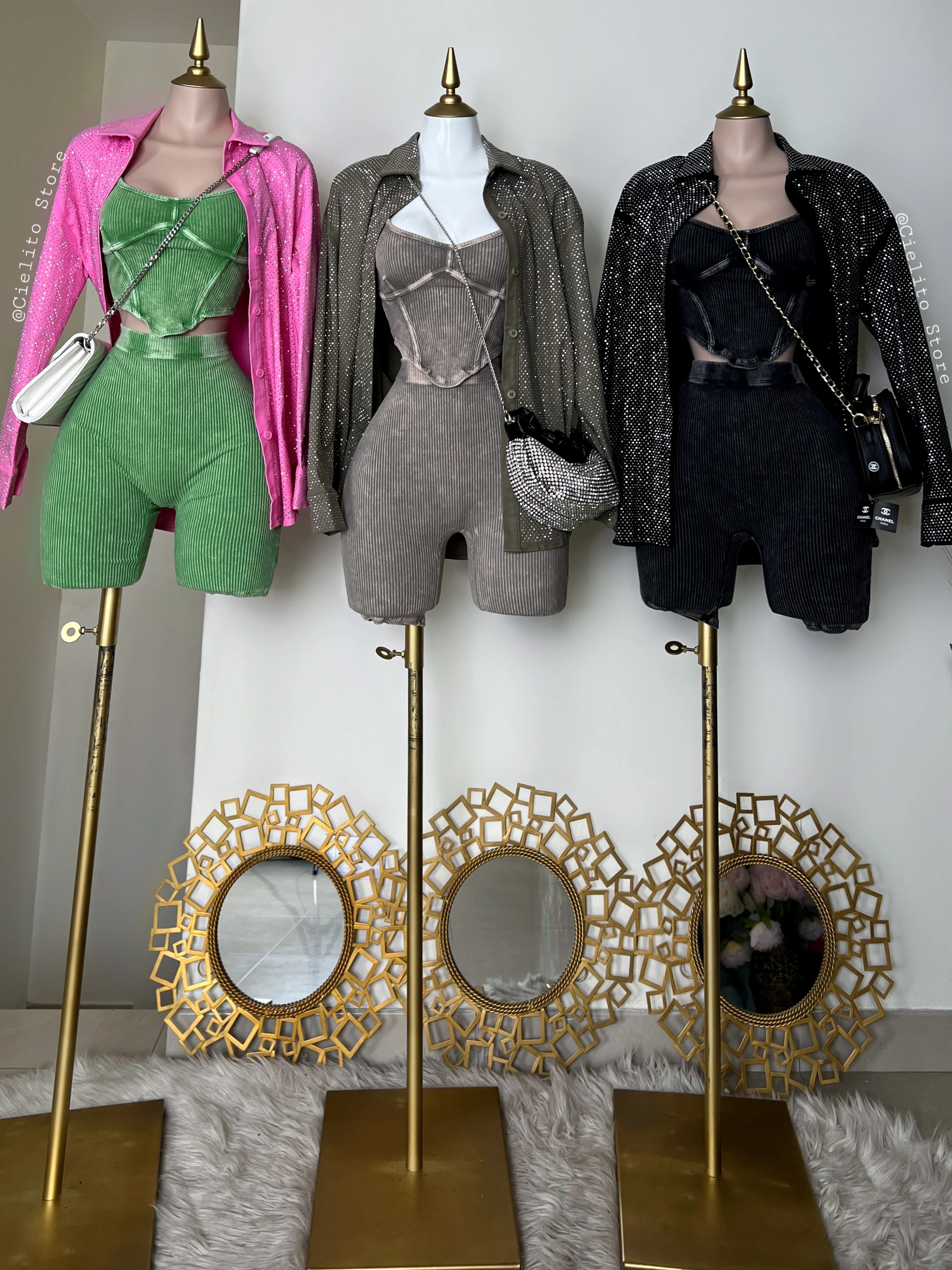 SET NEGRO SHORT CON TOP - Image 7