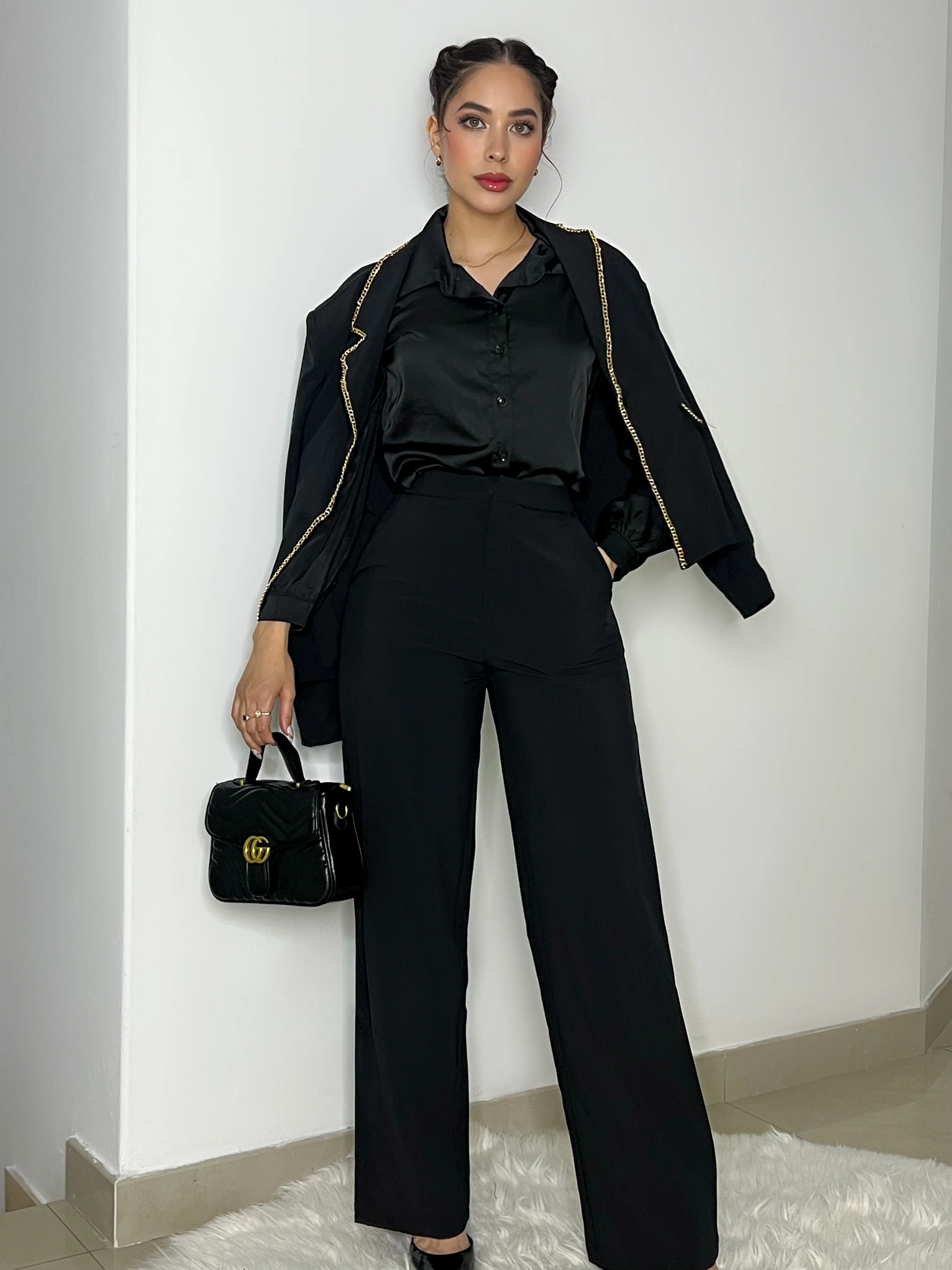 SET OLIVIA NEGRO