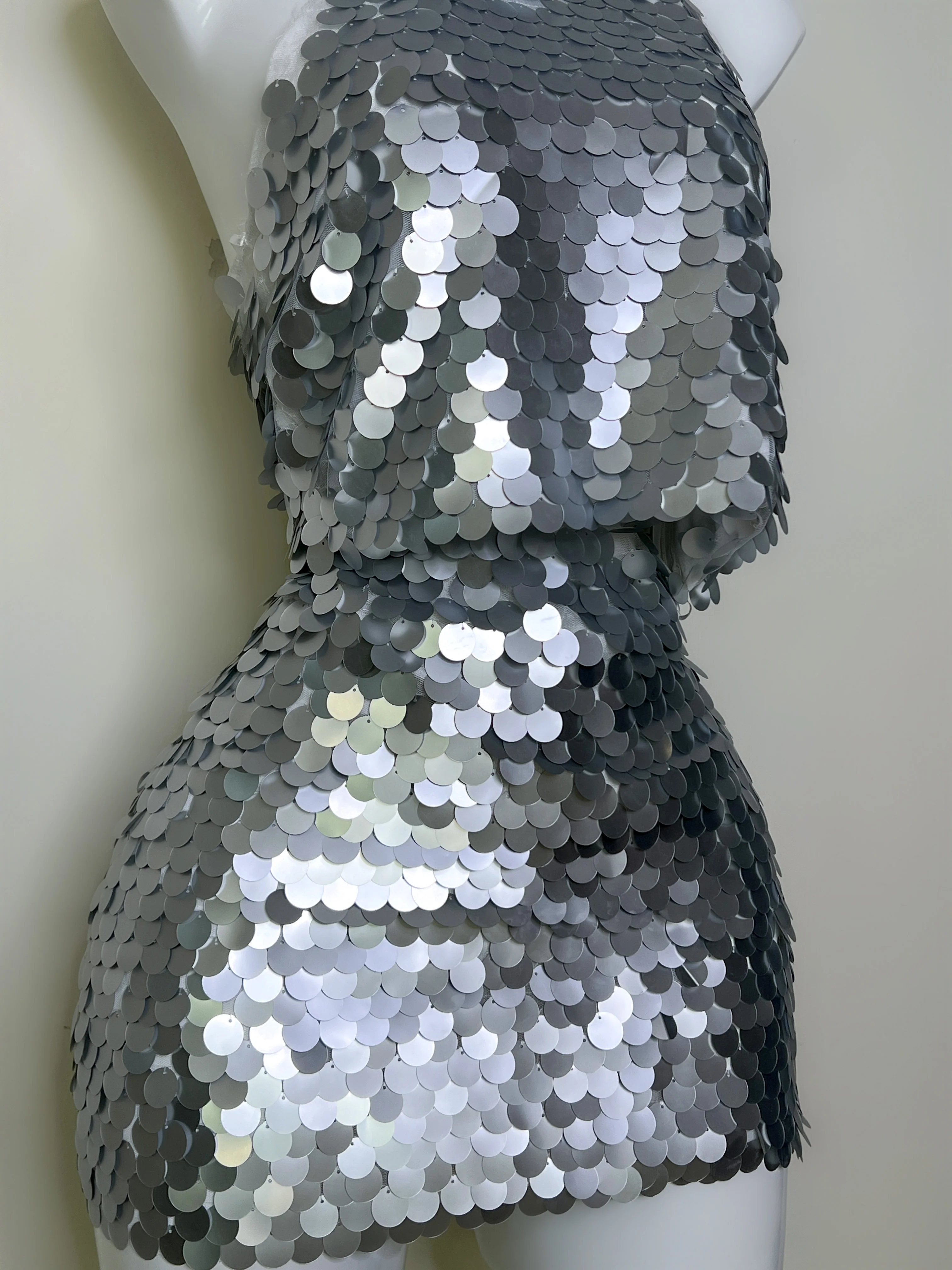 SET SILVER FALDA Y BLUSA - Image 2