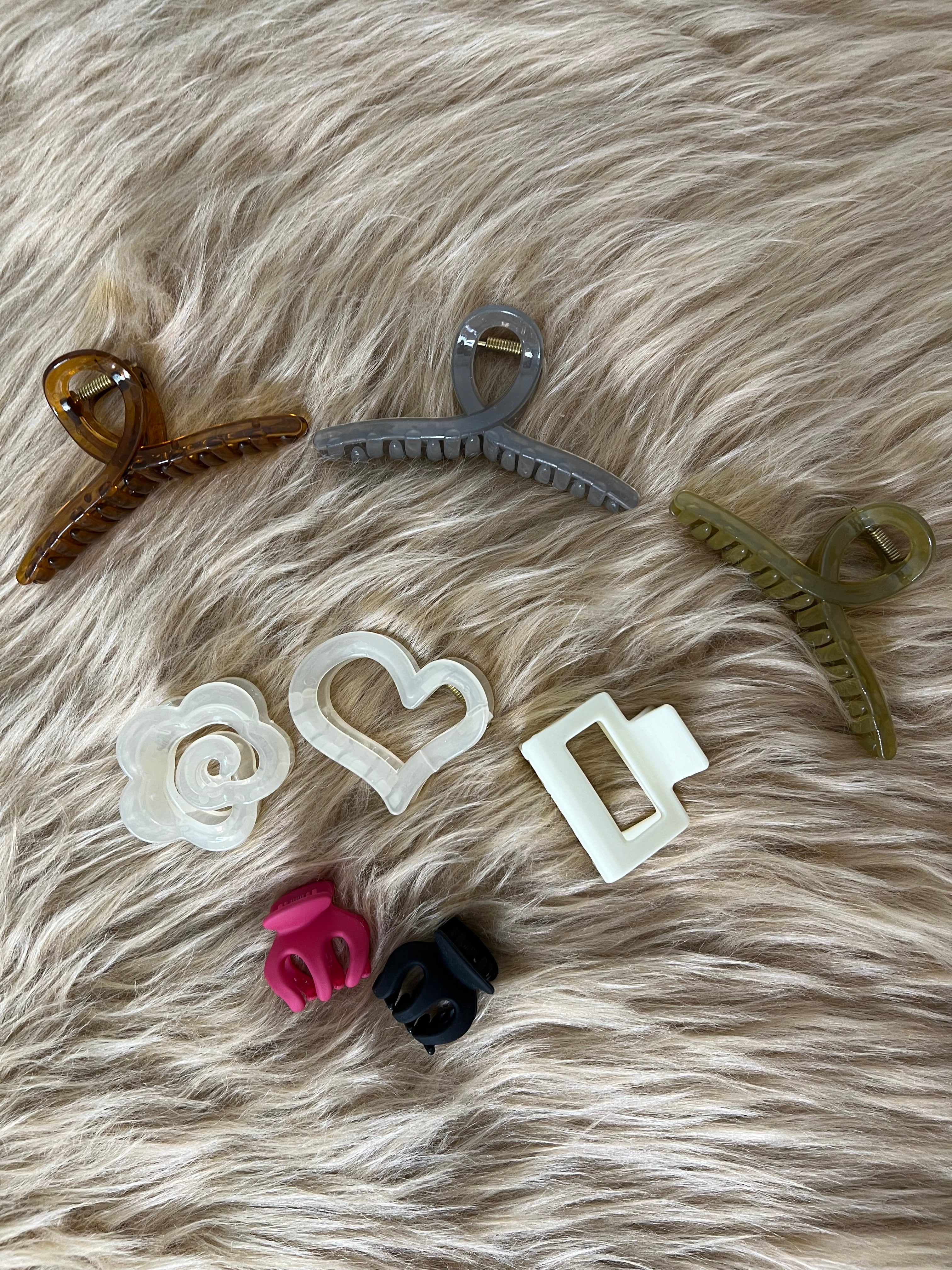 SET DE PINZAS ROSAS
