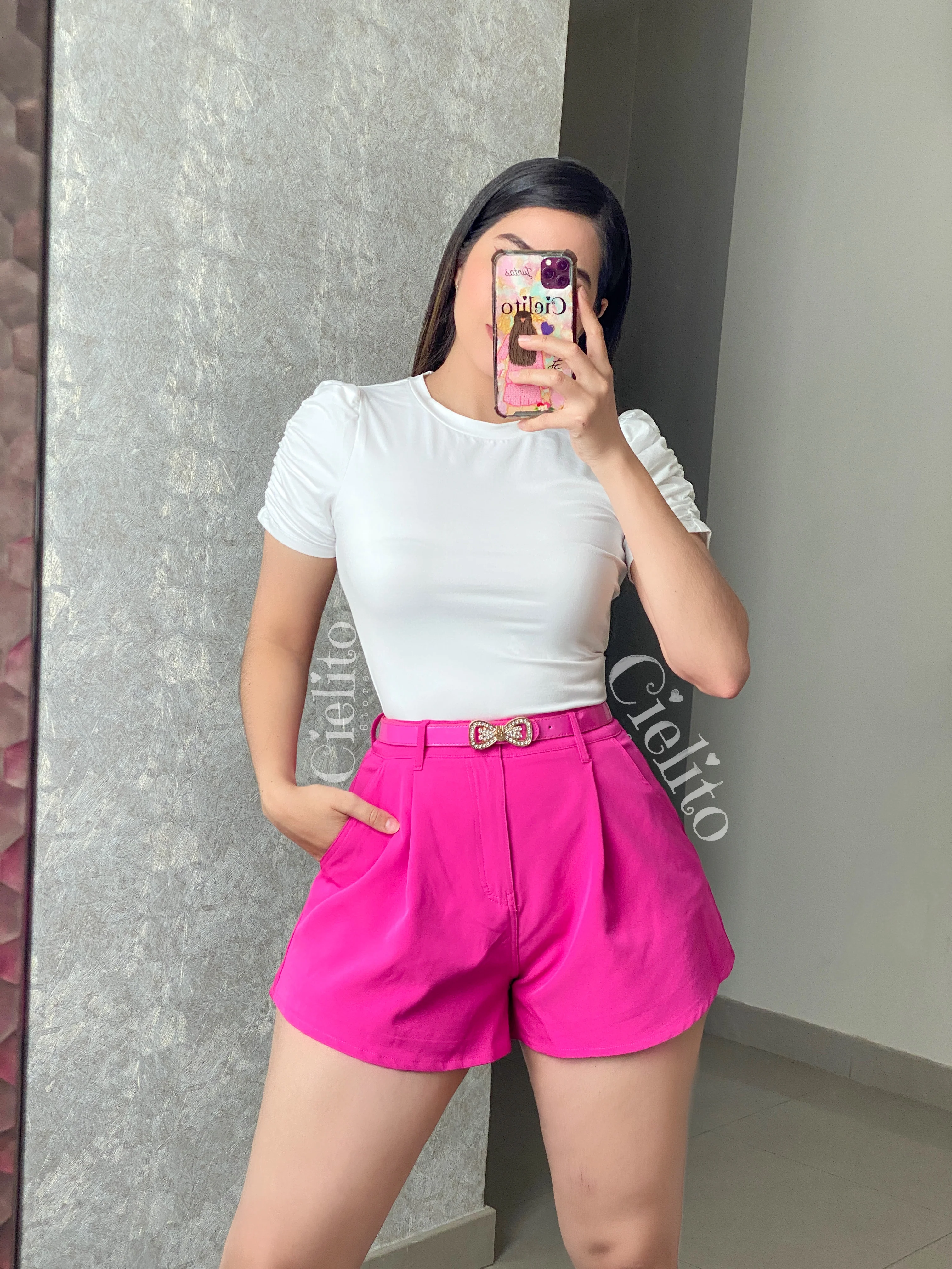 SHORTS ROSA - Image 3