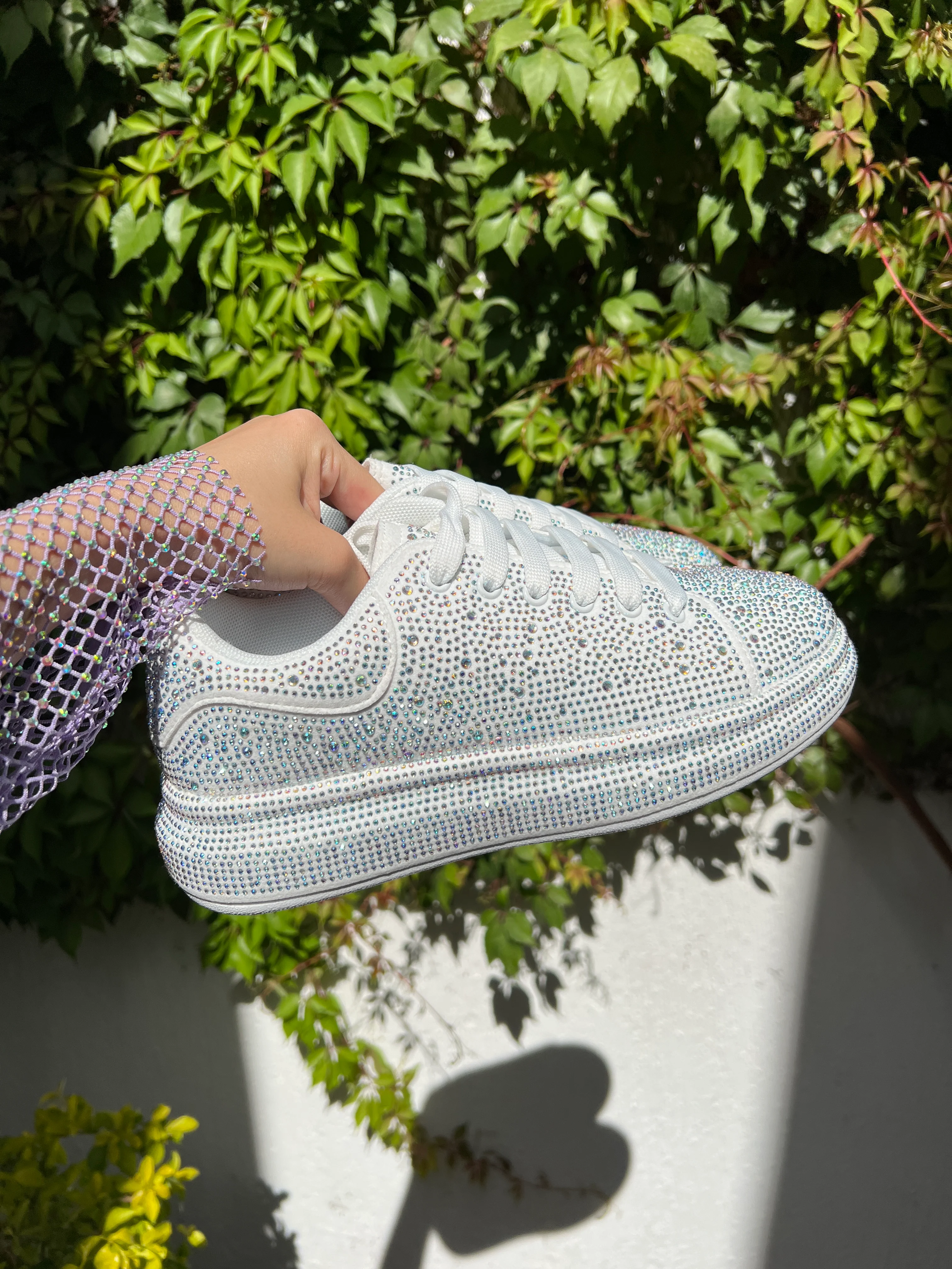 TENIS BLANCO CON PEDRERÍA - Image 5