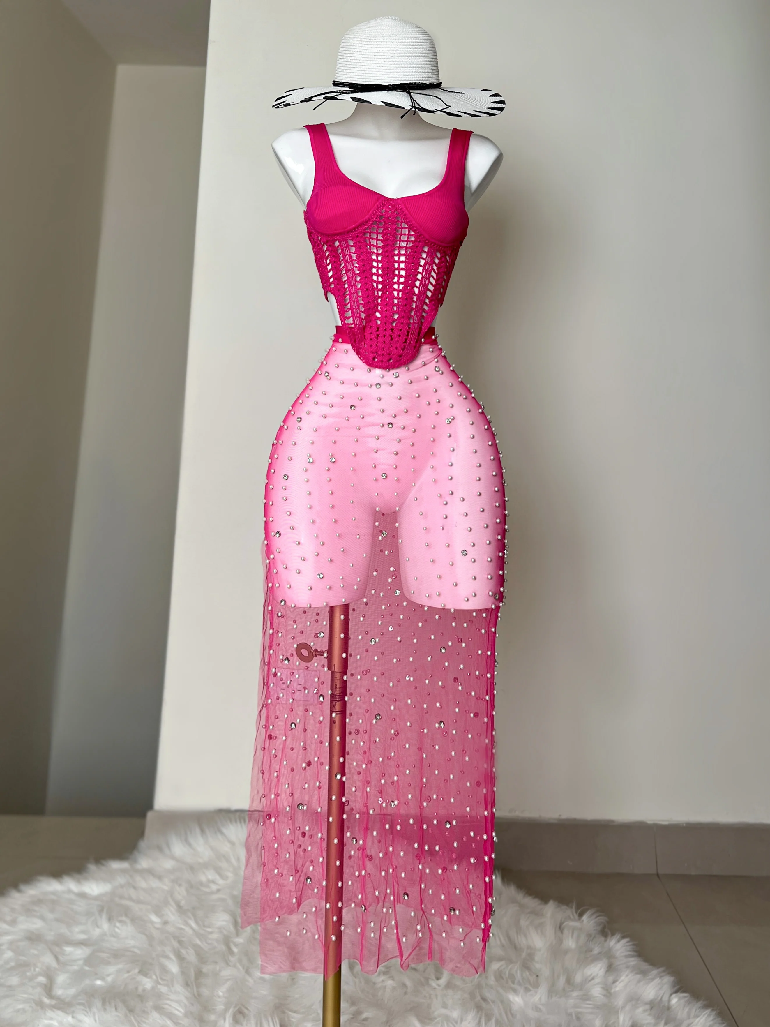 TOP ROSA TEJIDO - Image 2