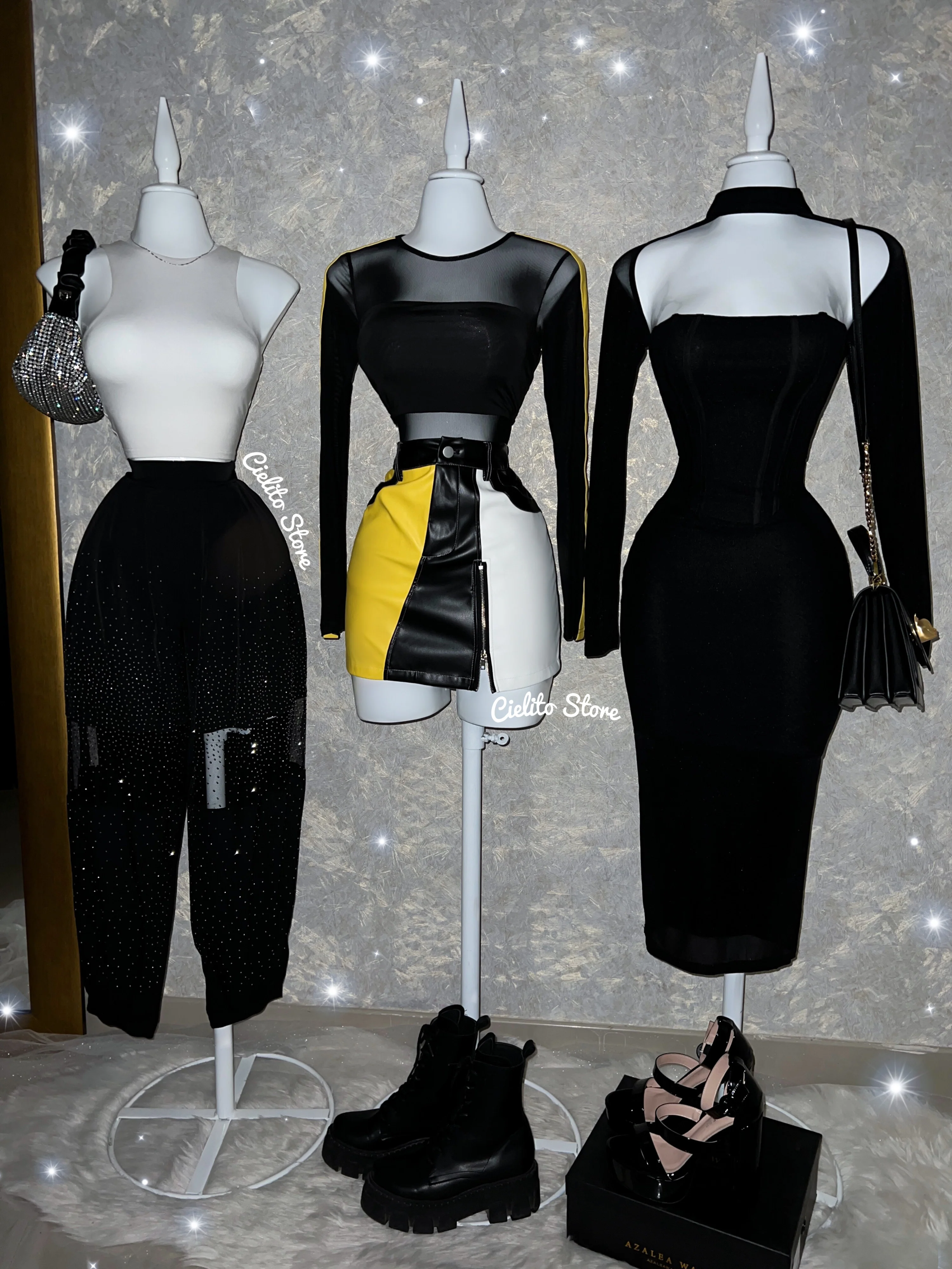 VESTIDO NEGRO MANGA LARGA - Image 8
