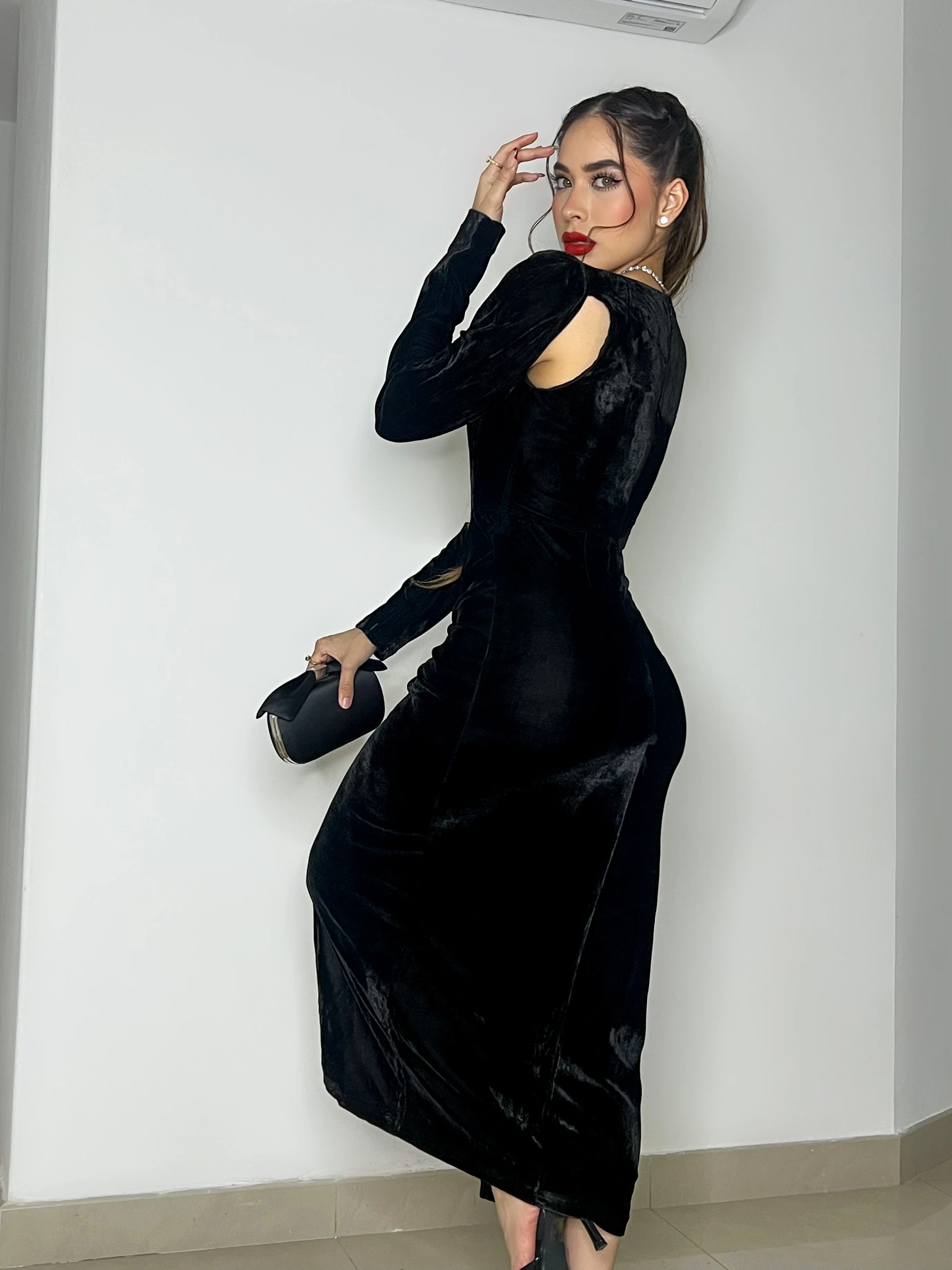 VESTIDO MELANI NEGRO - Image 3