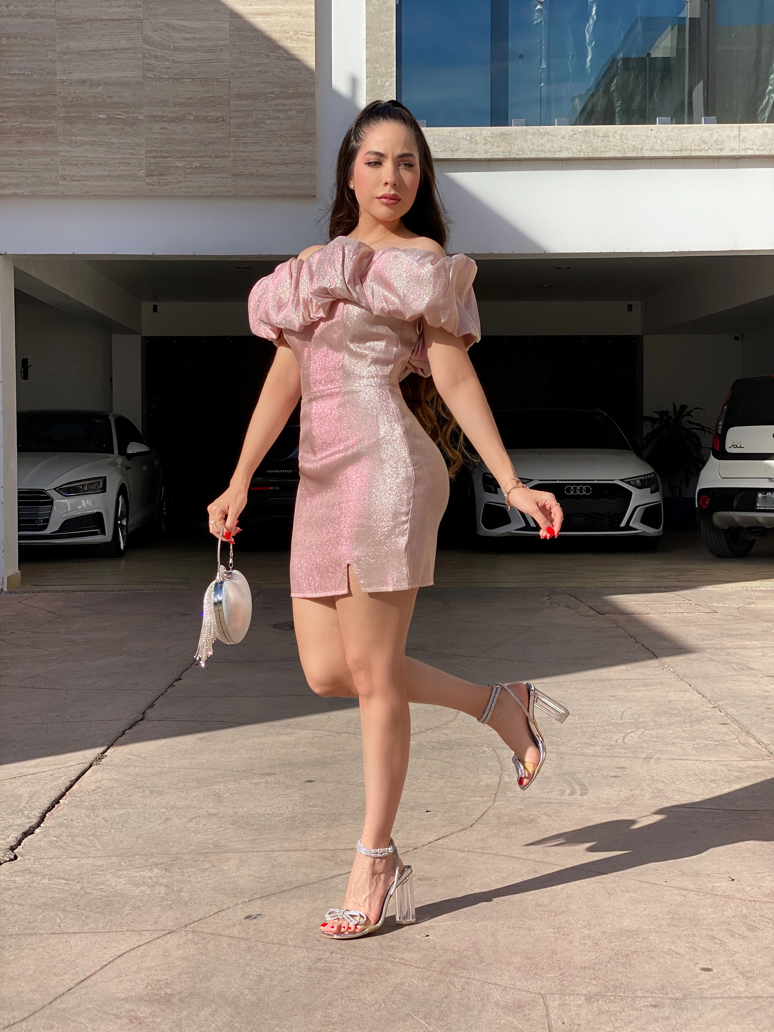 VESTIDO ROSE GOLD - Image 3