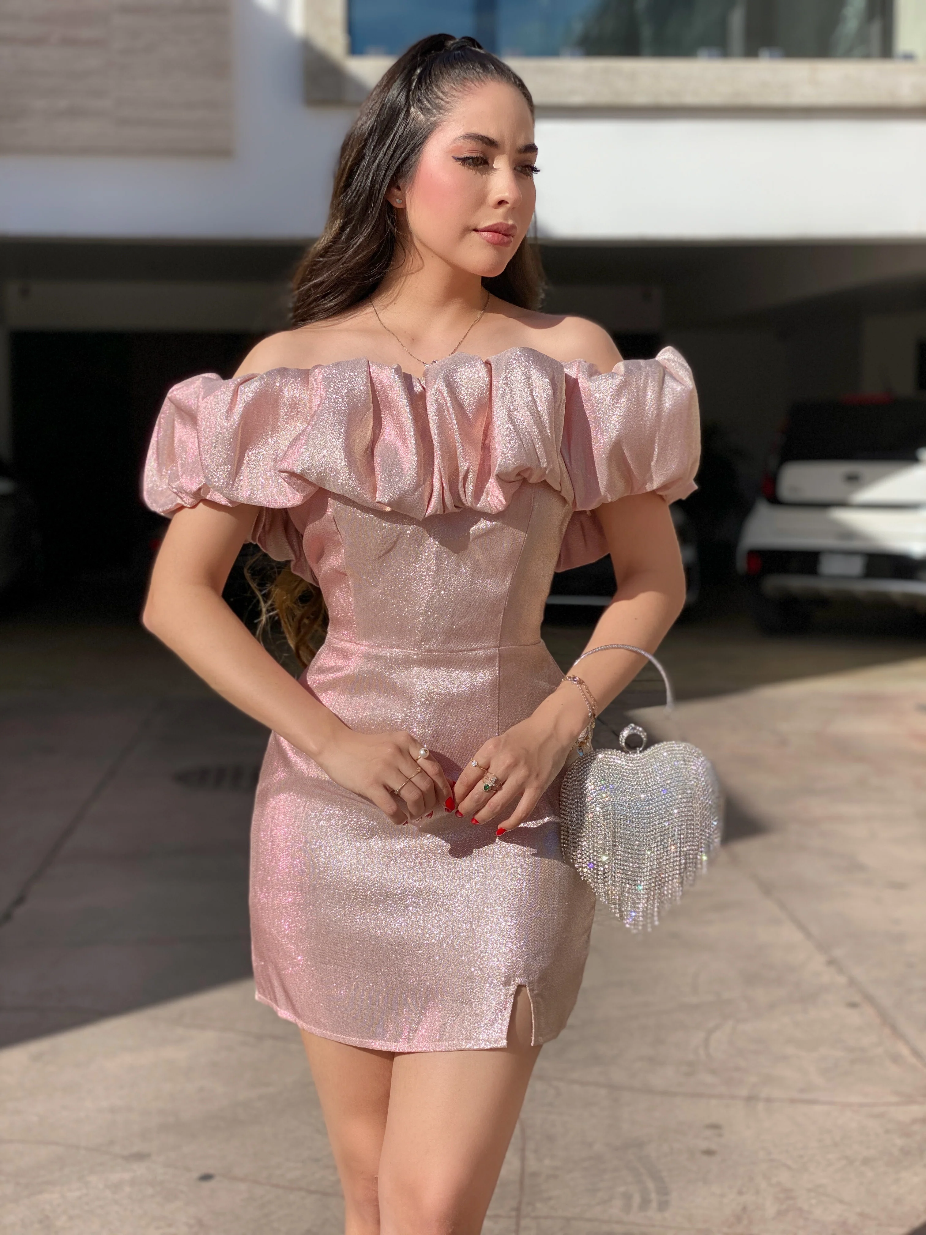 VESTIDO ROSE GOLD - Image 4