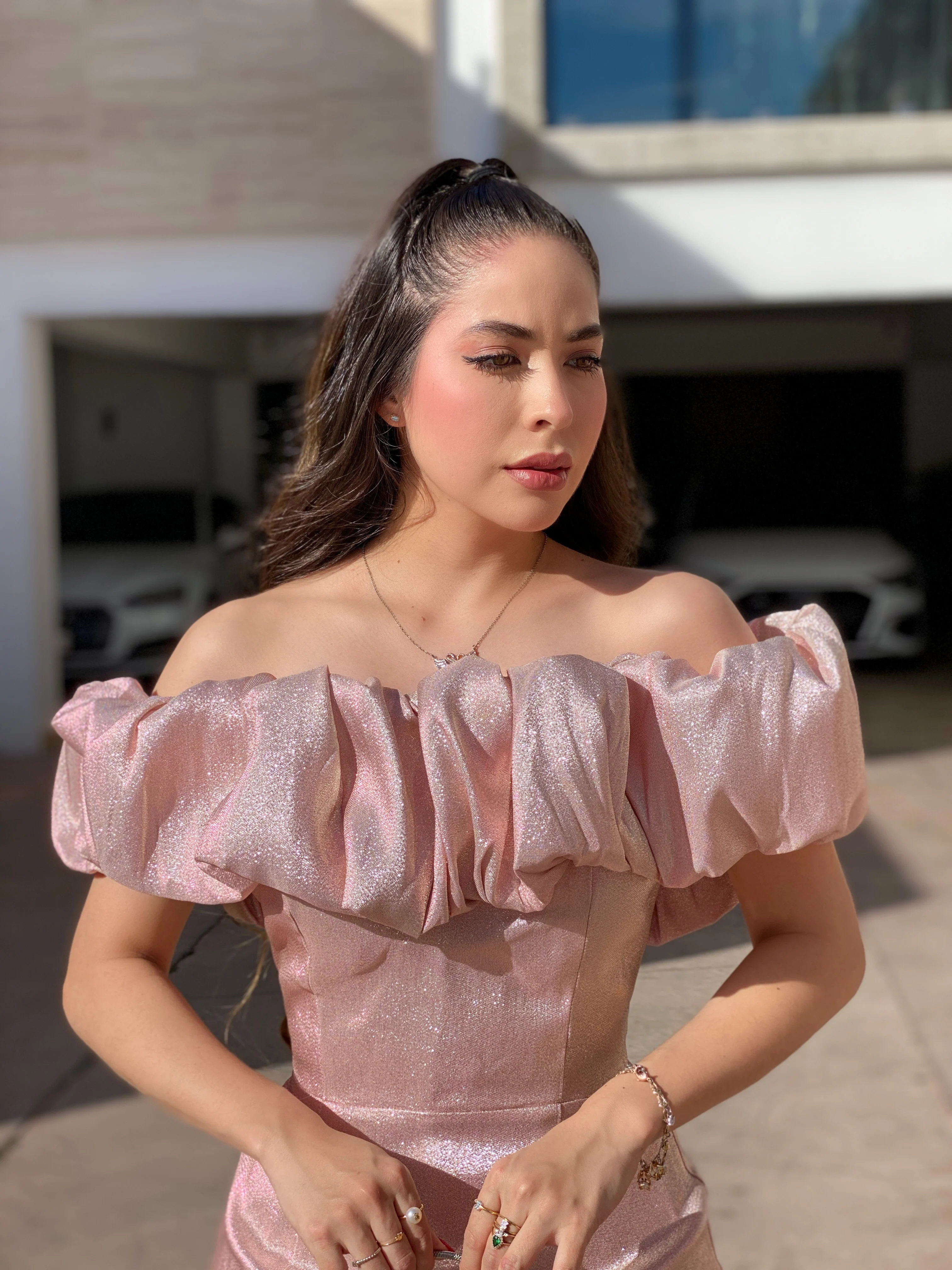VESTIDO ROSE GOLD - Image 5